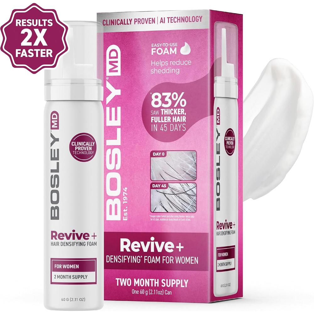 Foto 4 pulgar | Tratamiento para Cabello Densificadora Bosley Md Revive+ 60 Gr