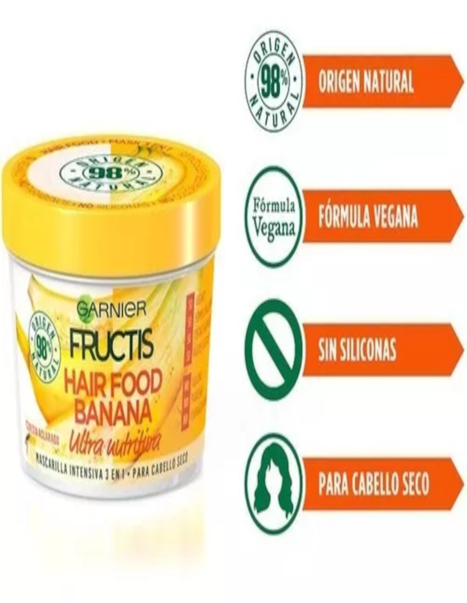 Foto 4 | Mascarilla Garnier Fuerza 350 ml