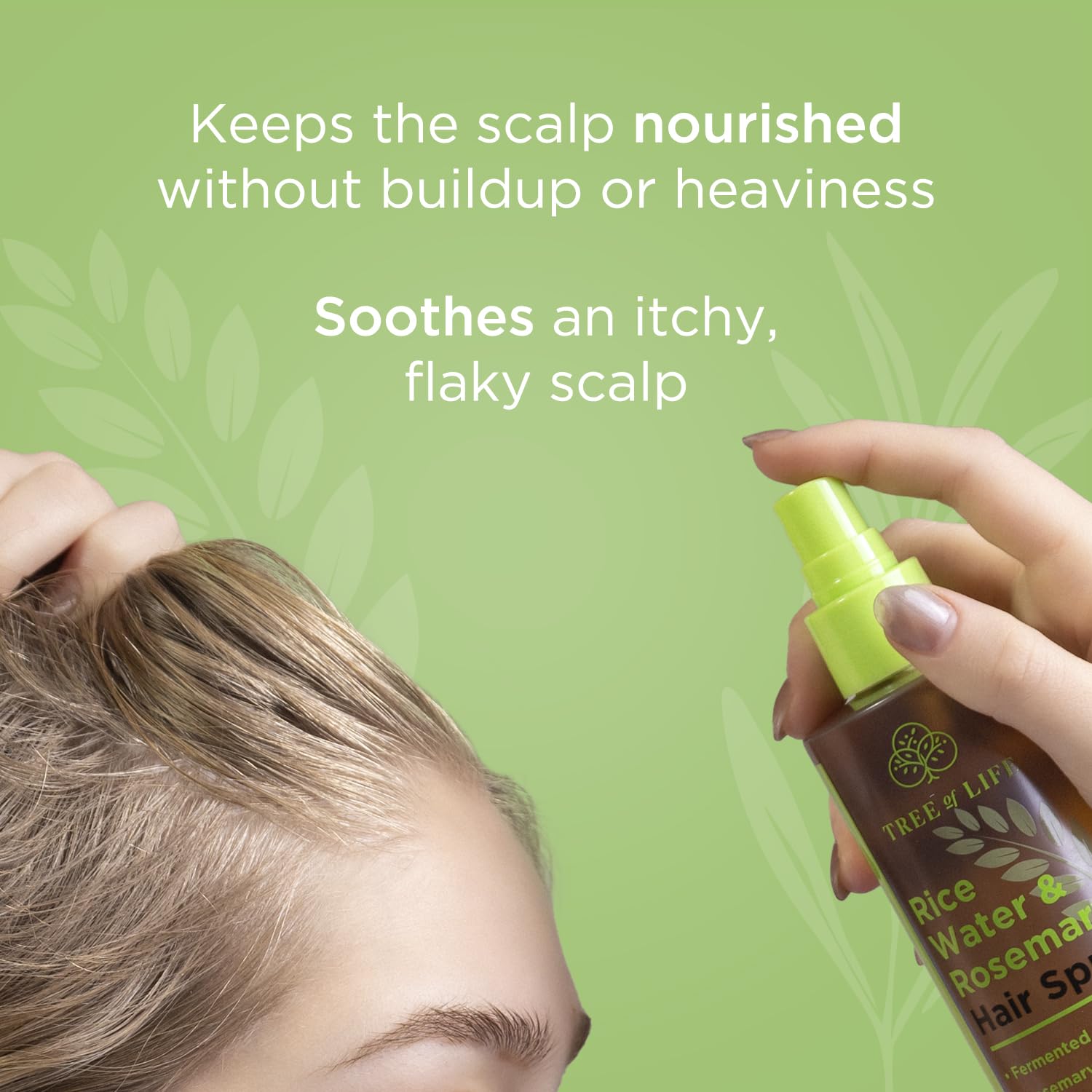 Foto 5 pulgar | Spray Para El Cabello Tree Of Life Beauty Rice Water Con Romero, 260 Ml - Venta Internacional.