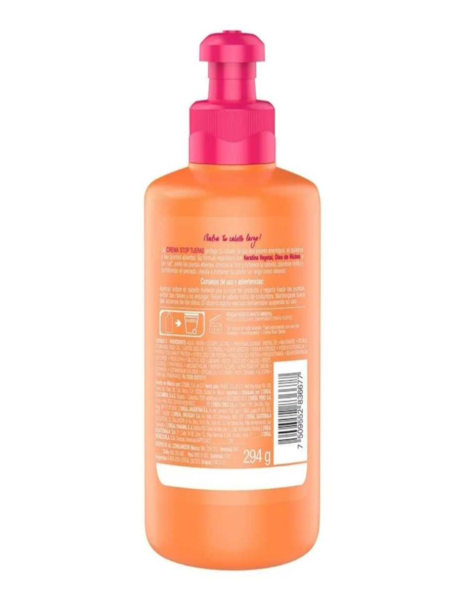 Foto 4 pulgar | Crema para Peinar Loreal Elvive con Keratina + Termo de Agua Güish