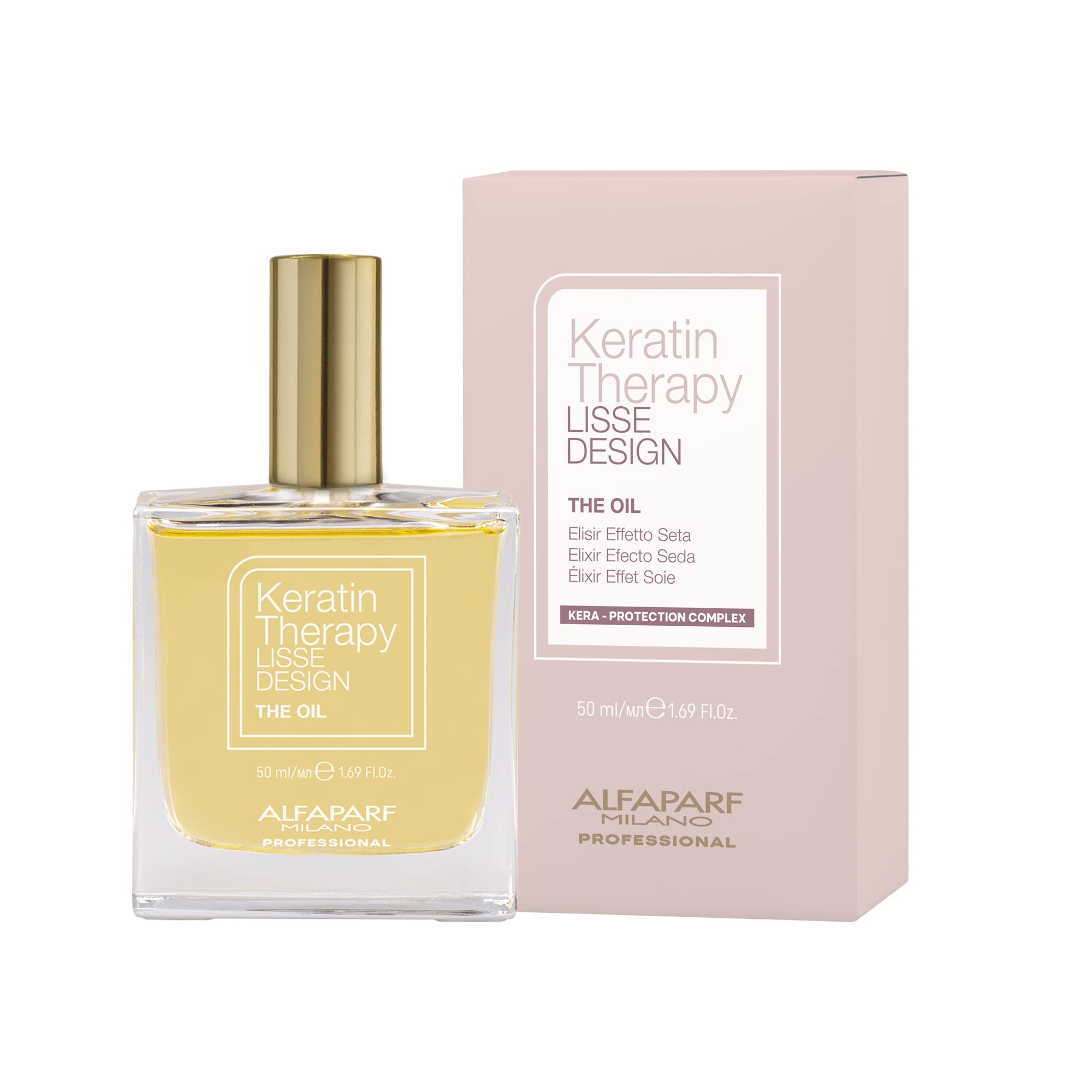 Aceite Capilar Alfaparf Milano Lisse Keratin Therapy 50 Ml - Venta Internacional.