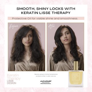Foto 3 | Aceite Capilar Alfaparf Milano Lisse Keratin Therapy 50 Ml - Venta Internacional.