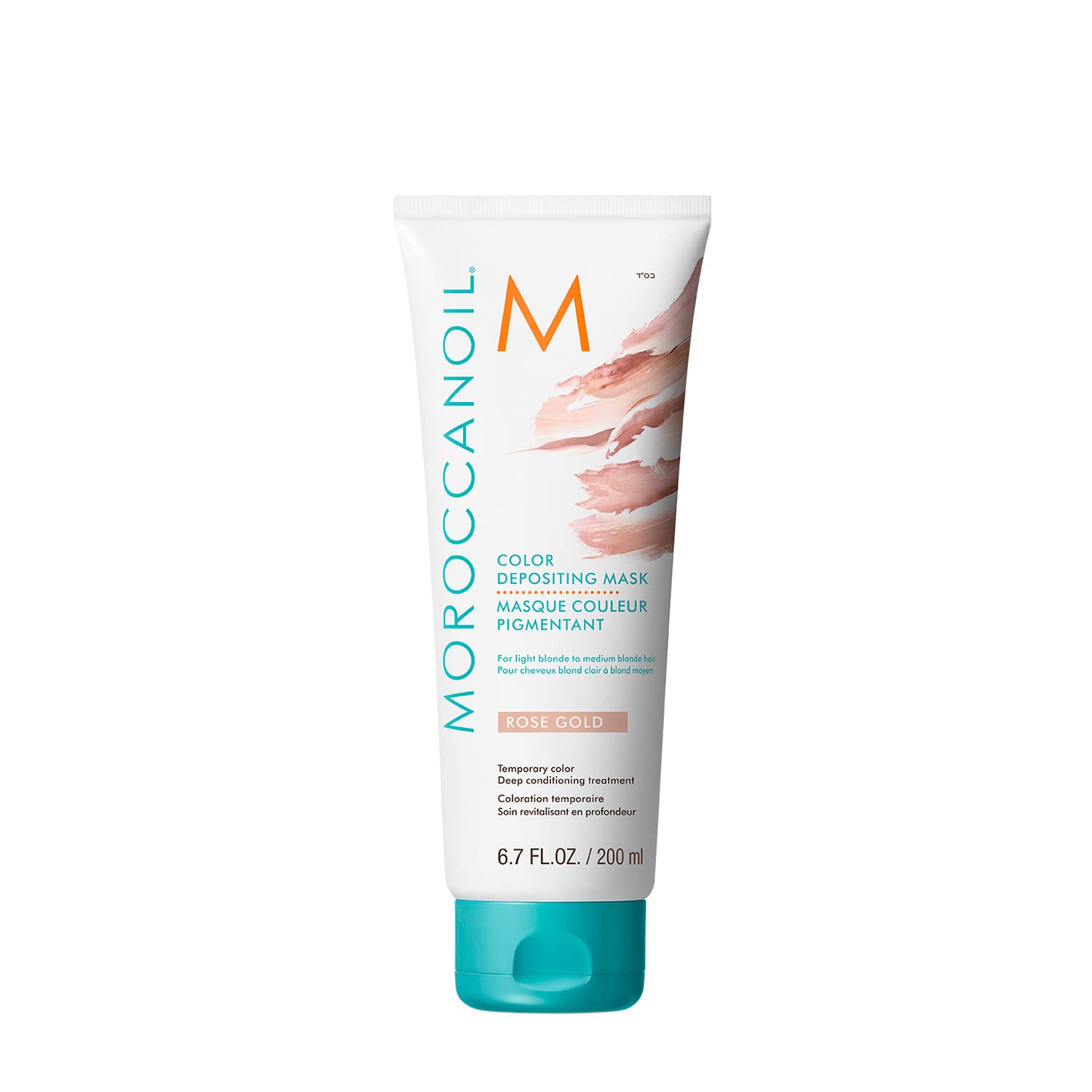 Mascarilla Depositante De Color Moroccanoil Rose Gold 200 Ml - Venta Internacional.