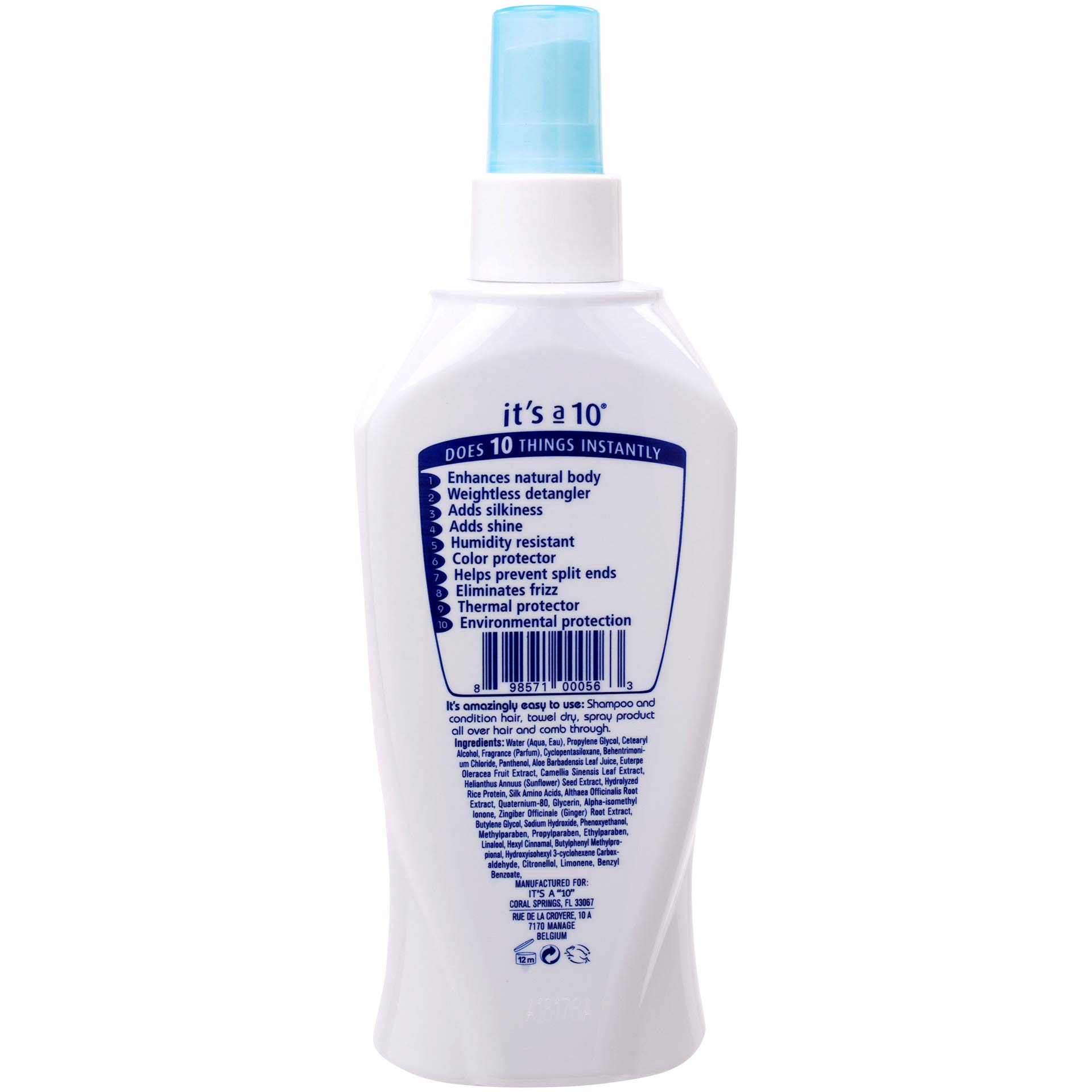 Foto 3 pulgar | Acondicionador Para Cabello Sin Enjuague It's A 10 Miracle Lite 295,7 Ml/10 Oz - Venta Internacional.