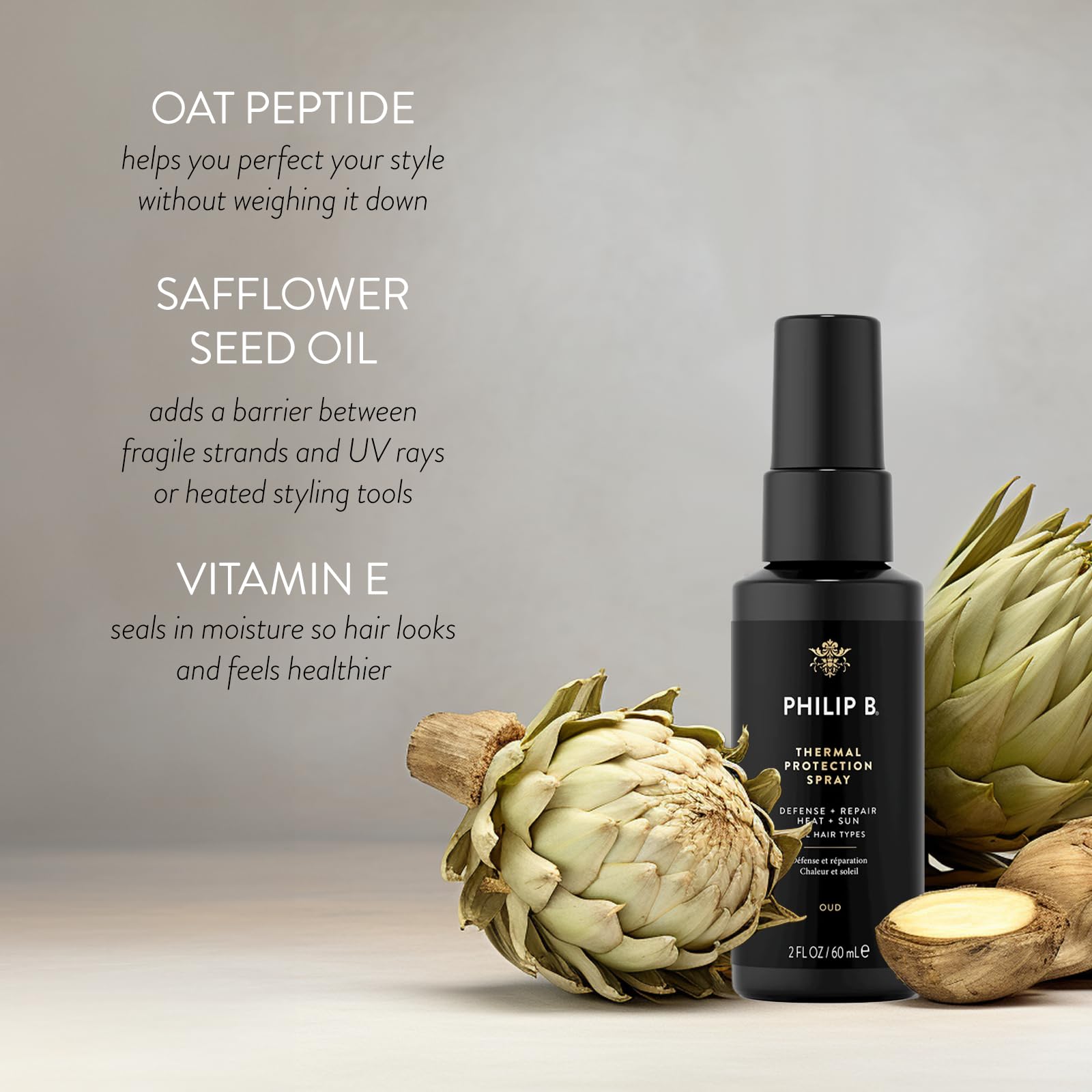 Foto 4 pulgar | Spray De Protección Térmica Philip B Plump Shine 60 Ml - Venta Internacional.