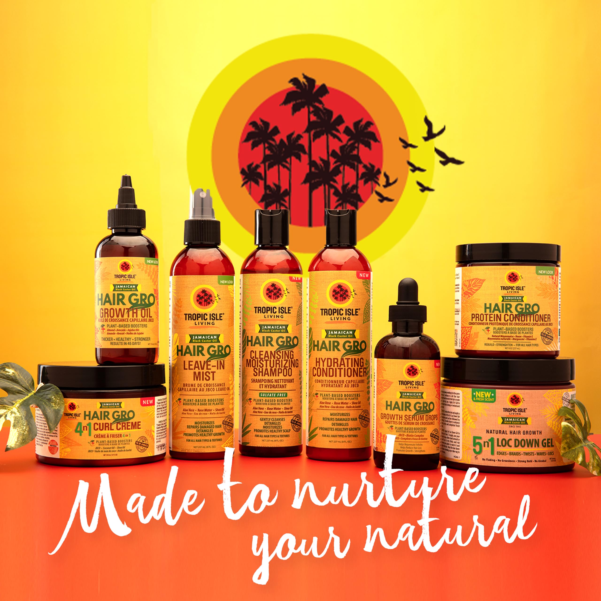 Foto 7 pulgar | Leave-in Mist Tropic Isle Living Hair Gro 240 Ml Con Aceite De Ricino - Venta Internacional.