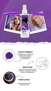 Foto 4 | Spray De Tratamiento Tonificante Morado Igk La Blonde 207 Ml - Venta Internacional.