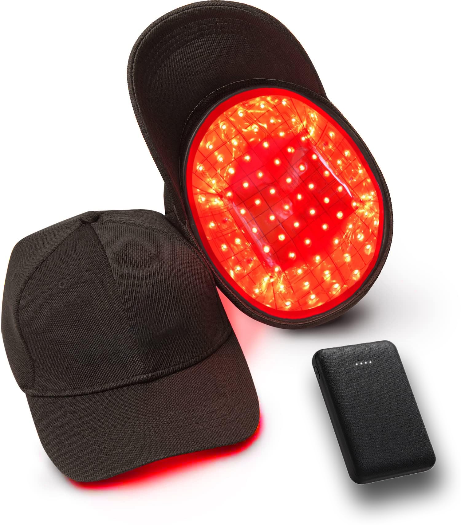 Gorro Láser Para El Crecimiento Del Cabello Nnushk Red Light Therapy Black - Venta Internacional.