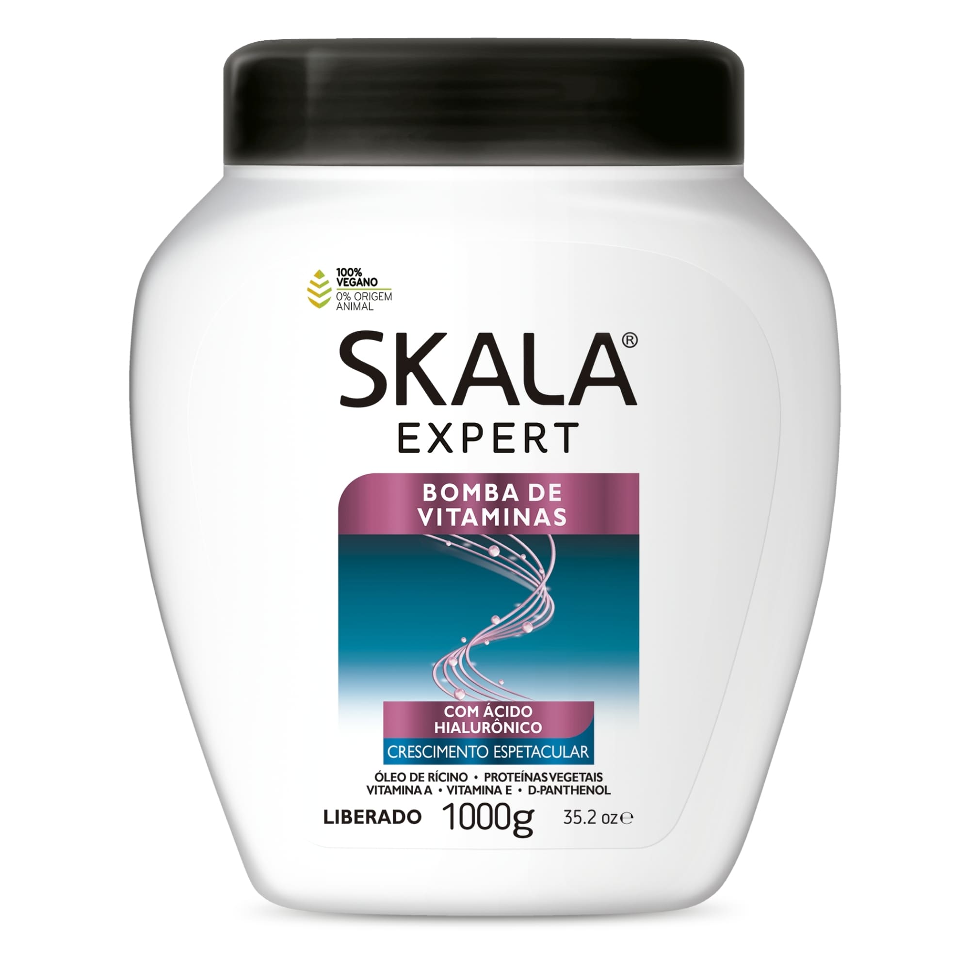 Foto 2 pulgar | Crema Para Peinar Skala Vitaminas Cabello Lacio Rizado 1kg