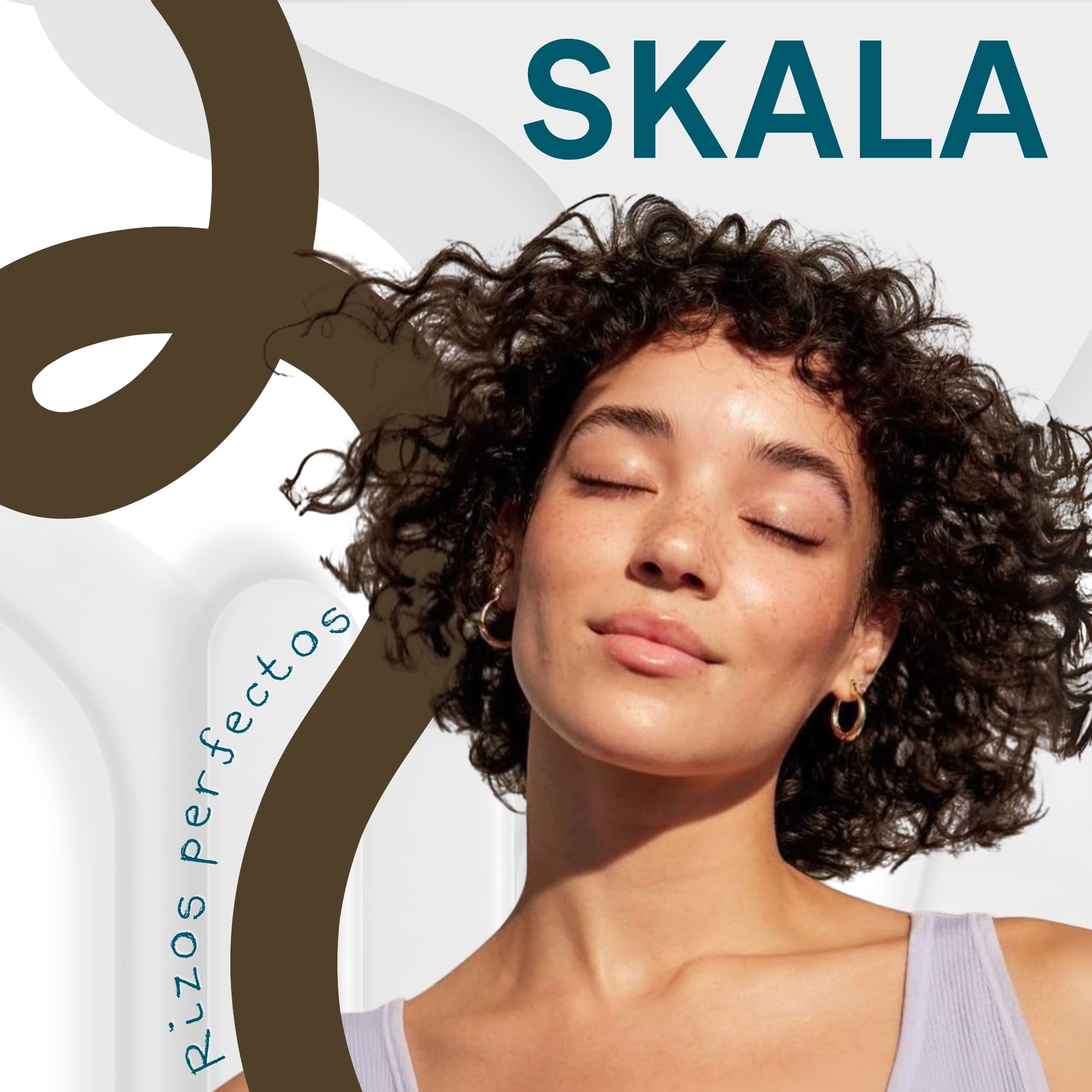 Foto 5 pulgar | Crema Para Peinar Skala Vitaminas Cabello Lacio Rizado 1kg