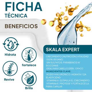 Foto 8 | Crema Para Peinar Skala Vitaminas Cabello Lacio Rizado 1kg