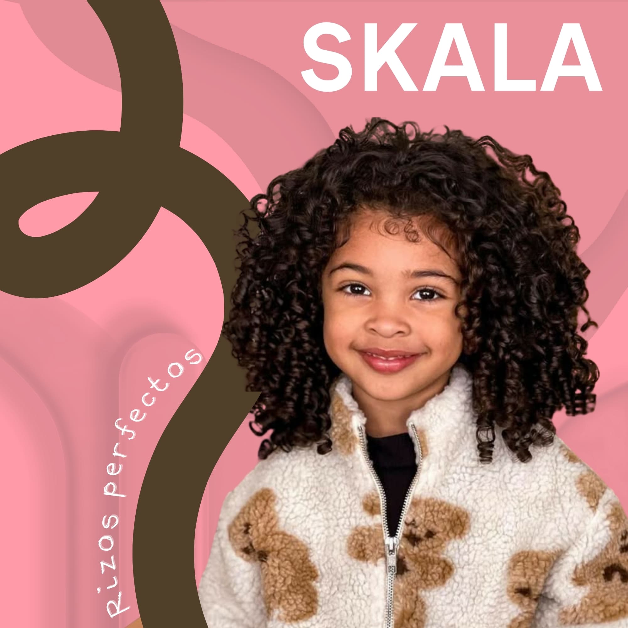 Foto 5 pulgar | Crema Para Peinar Skala Kids Para Cabello Rizado Crespo 1kg