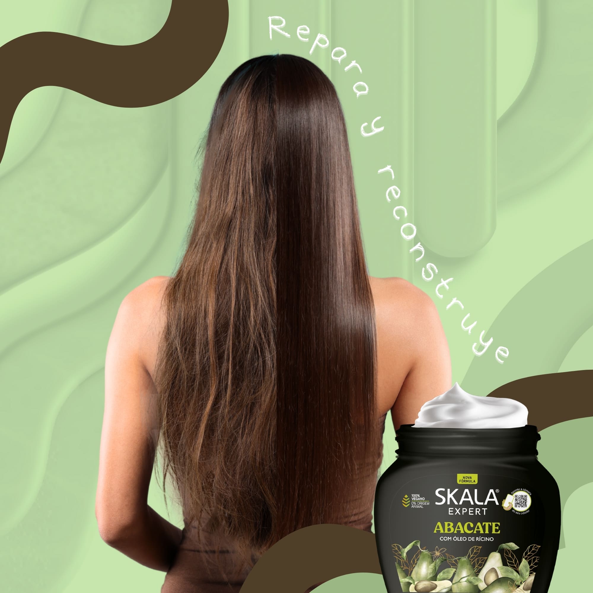 Foto 3 pulgar | Crema Para Peinar Skala Para Cabello Débil O Quebradizo 1kg