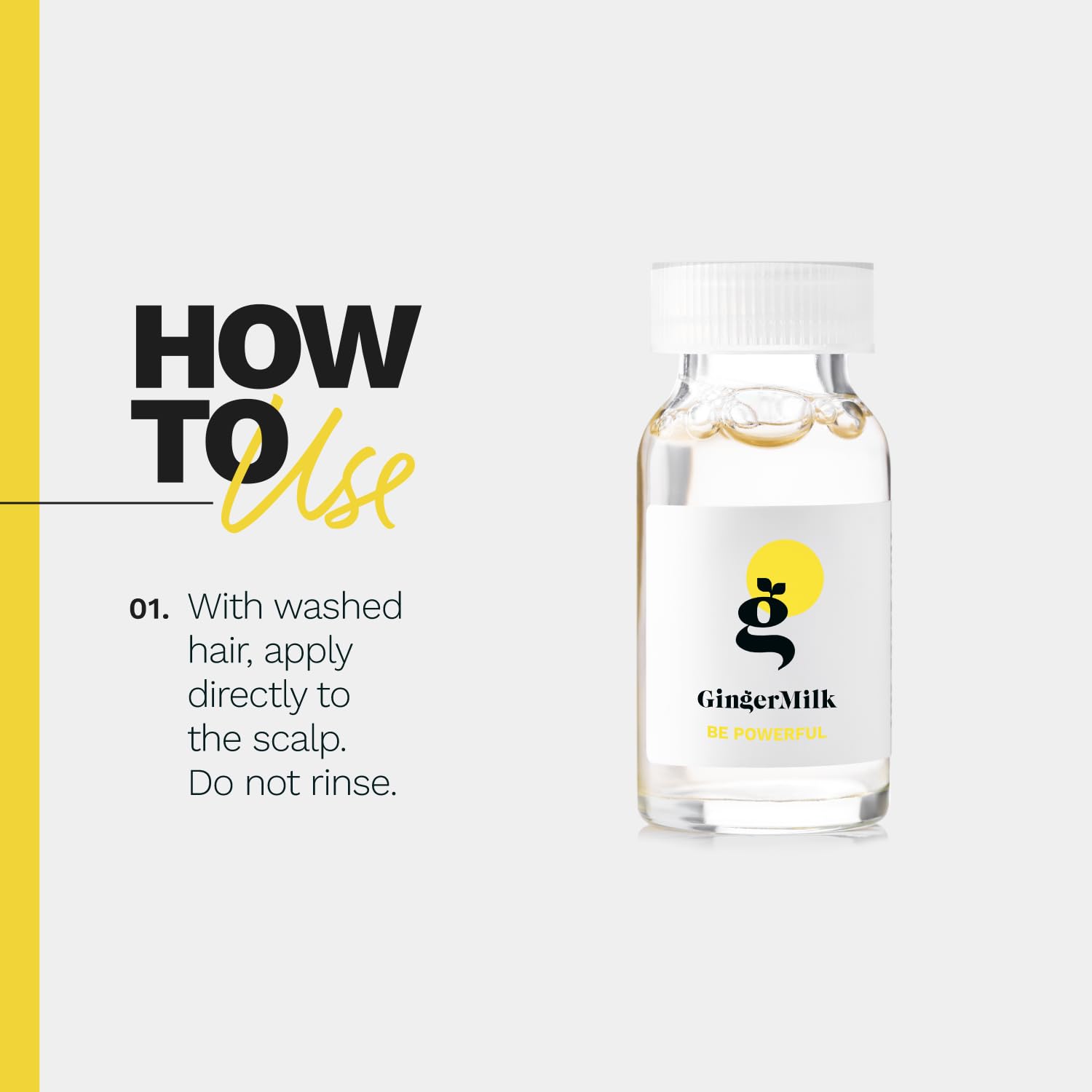 Foto 4 | Ampolla Antipérdida De Cabello Con Leche De Jengibre Con Biotina, 15 Ml, 3 - Venta Internacional.