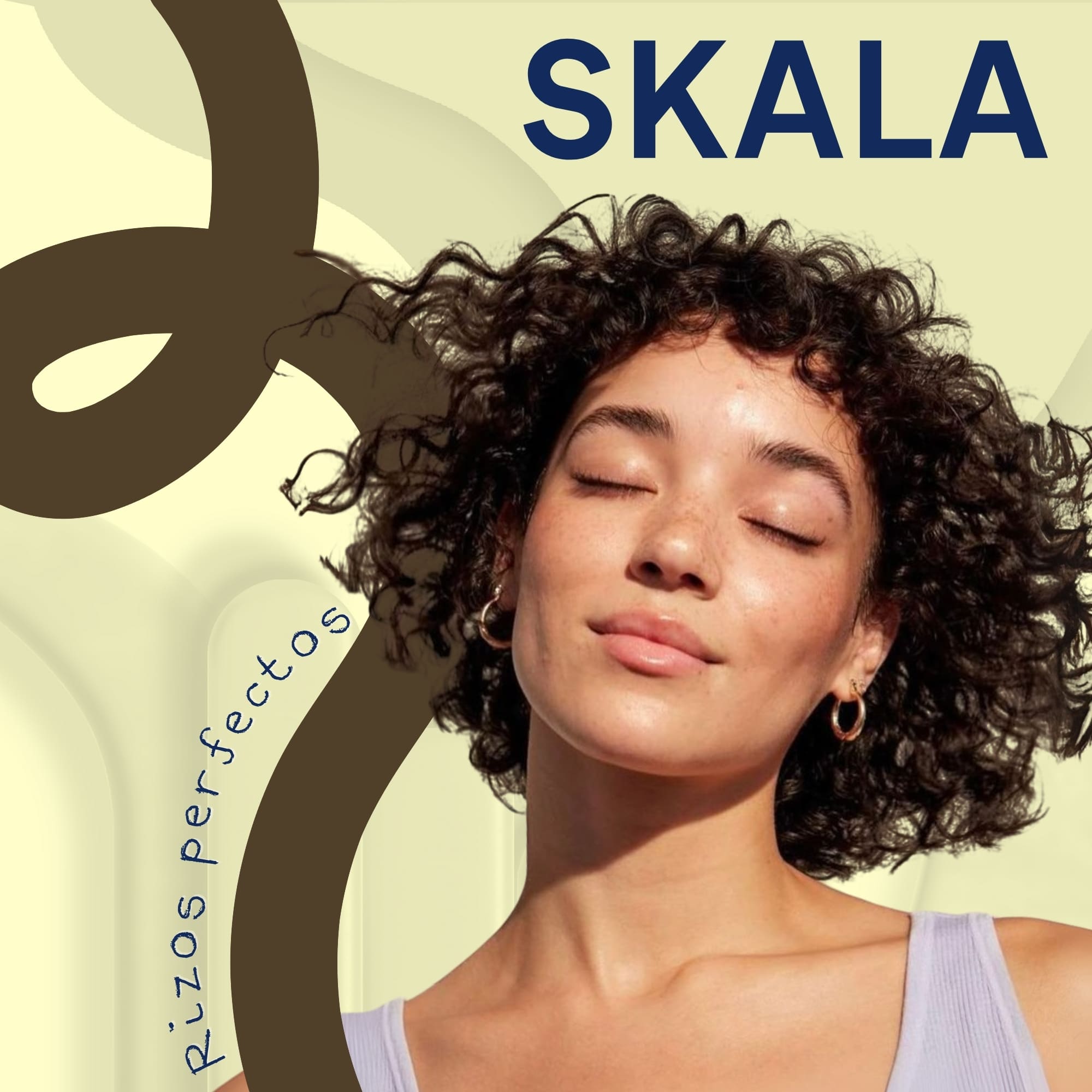 Foto 5 pulgar | Crema Para Peinar Skala Para Cabello Lacio Rizado Dañado 1kg