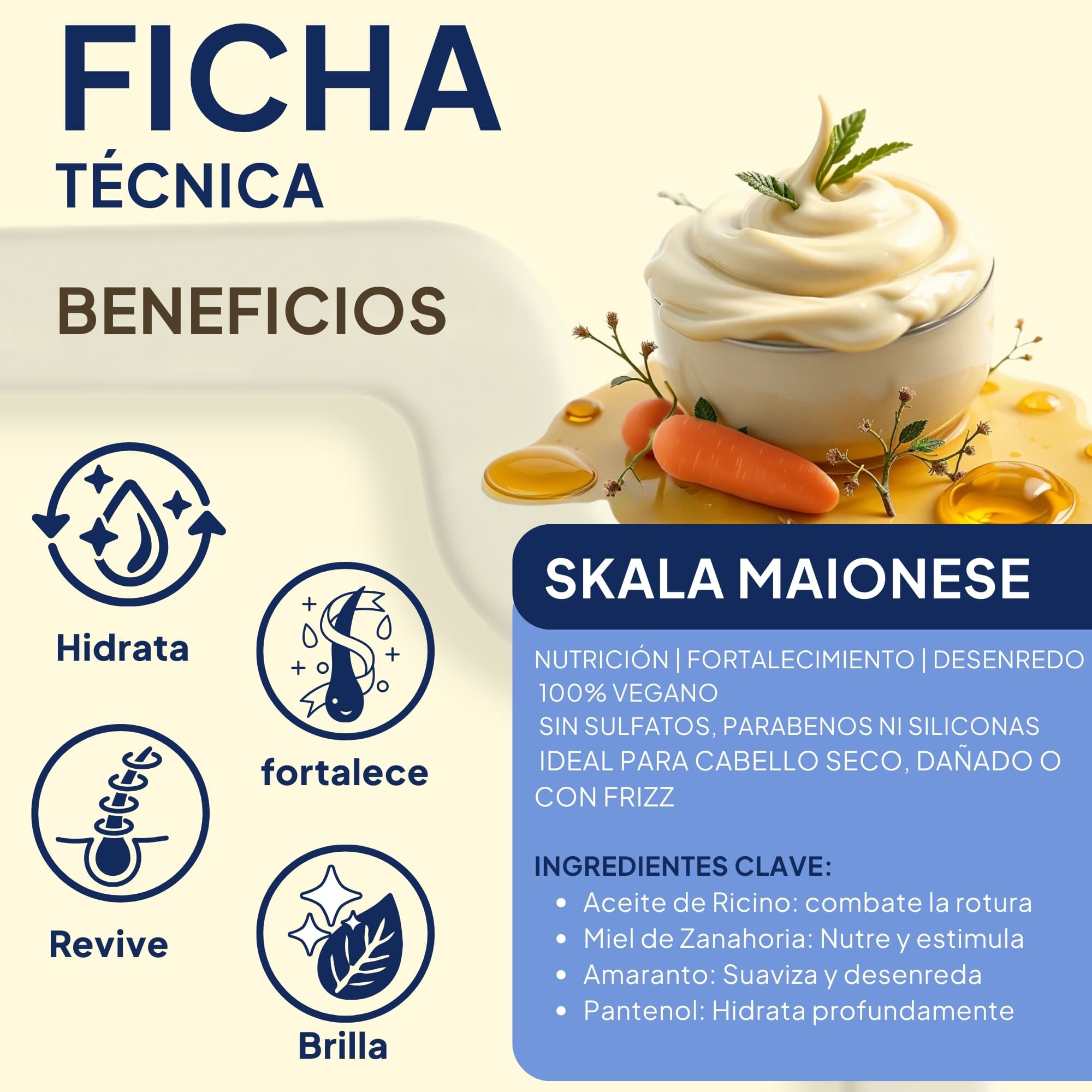 Foto 9 pulgar | Crema Para Peinar Skala Para Cabello Lacio Rizado Dañado 1kg
