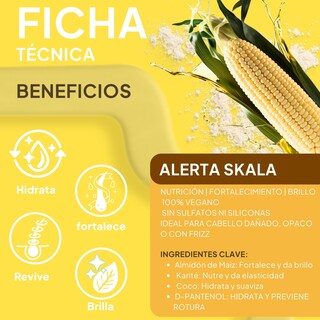 Foto 8 | Crema para Peinar Skala 1000 gr