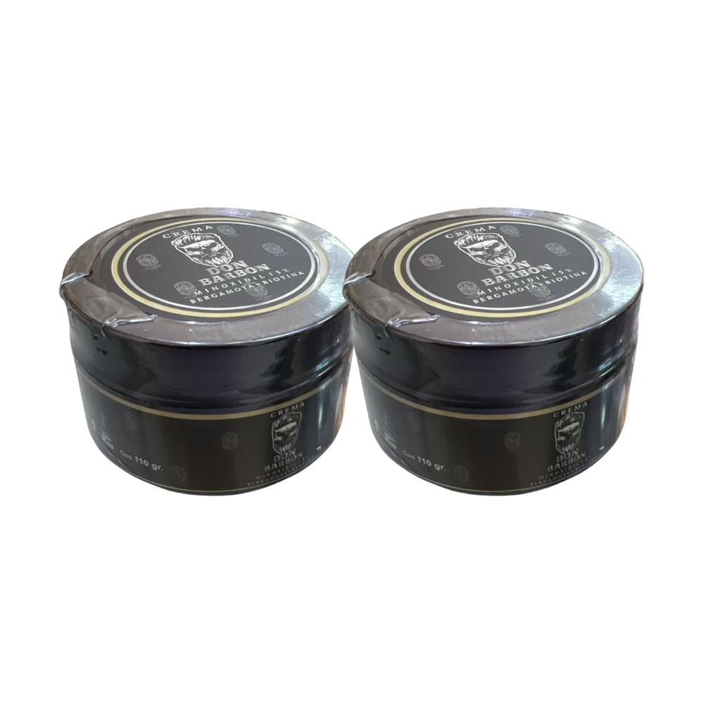 Foto 2 pulgar | Pack 2 Crema Don Barbón Minoxidil 15% 110g Natural Life