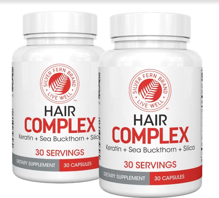 Foto 2 pulgar | Suplemento Capilar Silver Fern Hair Complex, 2 Botellas - Venta Internacional.