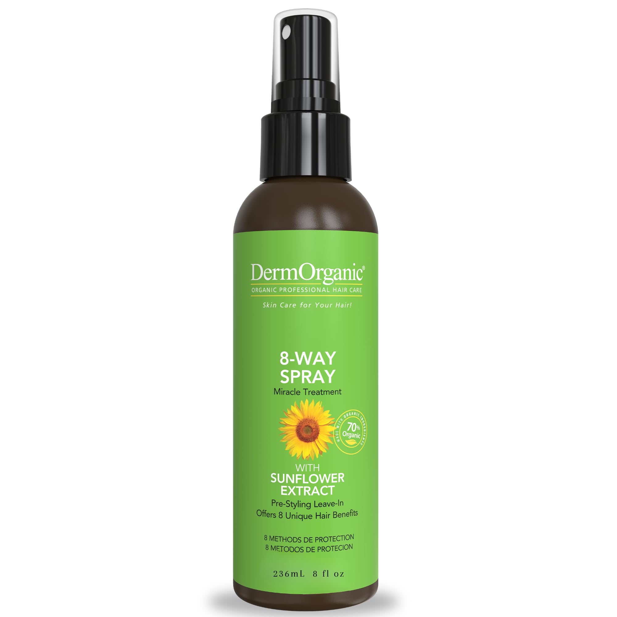 Spray Térmico Dermorganic Color Care Sin Sulfatos, 240 Ml - Venta Internacional.