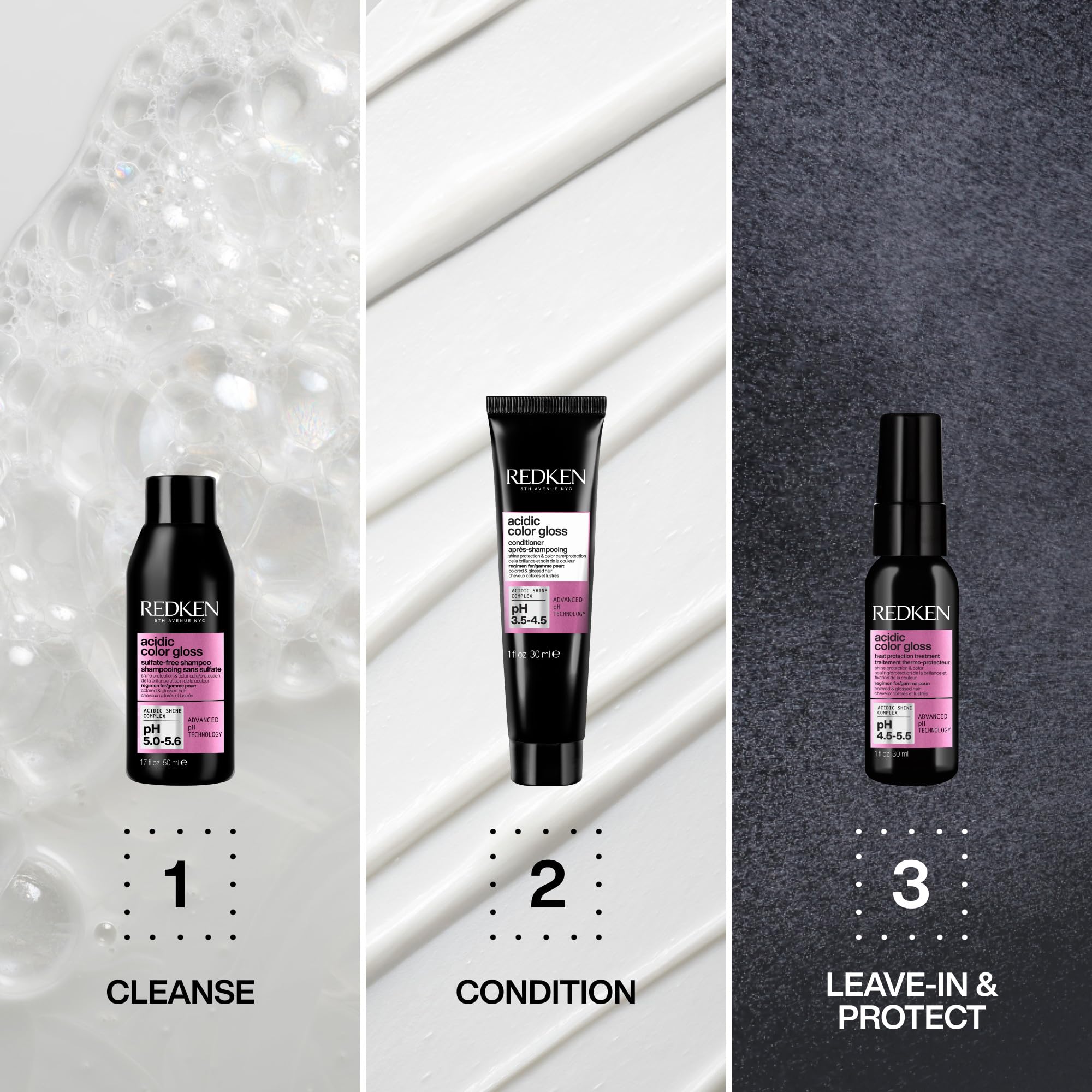 Foto 5 pulgar | Spray De Tratamiento Sin Enjuague Redken Acid Color Gloss - Venta Internacional.