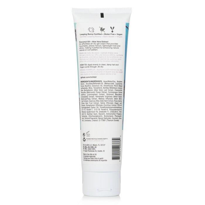 Foto 3 pulgar | Crema Capilar Igk Rich Kid Wave Enhancing Con Aceite De Coco 145 Ml - Venta Internacional.