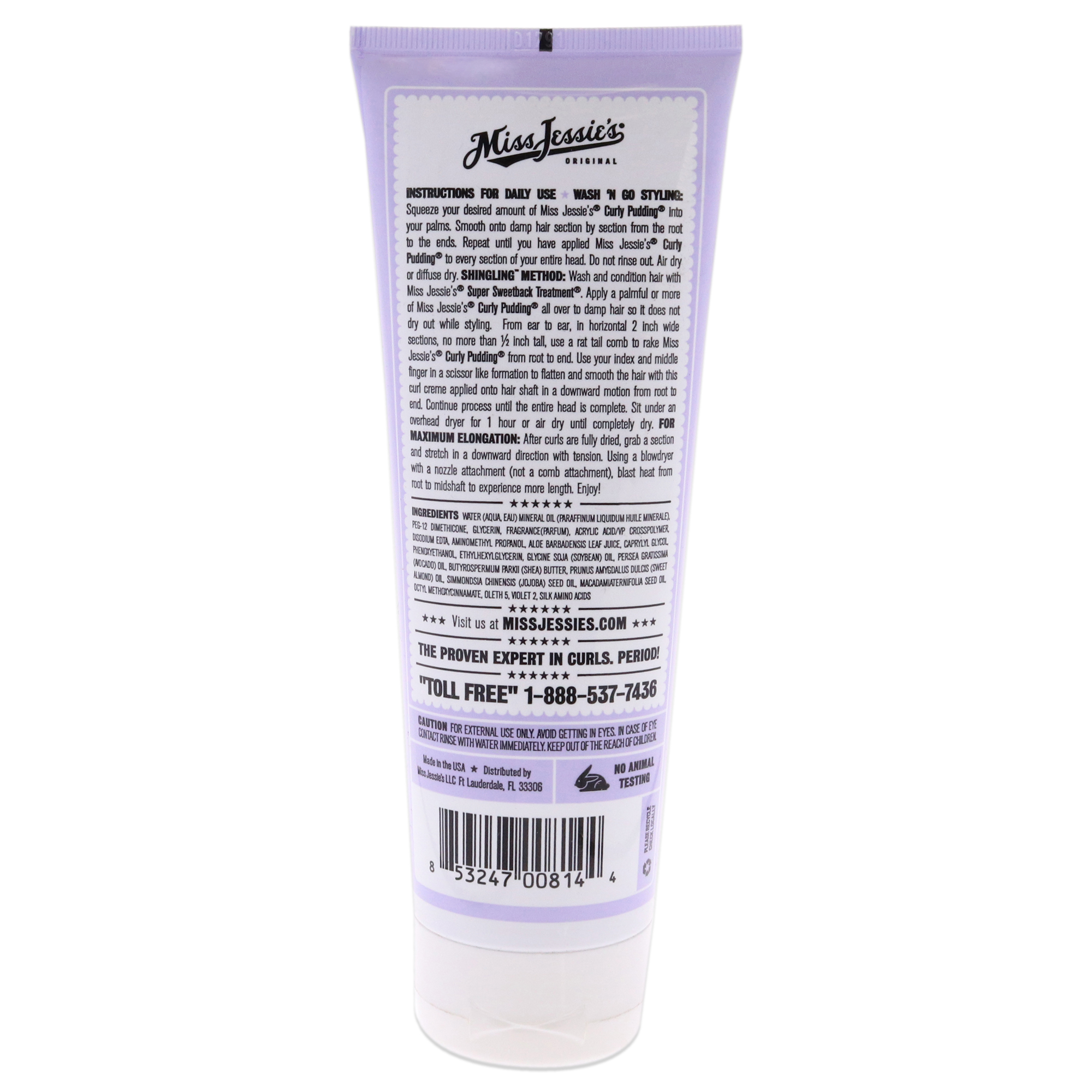 Foto 3 pulgar | Curl Pudding Miss Jessies, Unisex, 250 Ml, Para Cabello Natural - Venta Internacional.