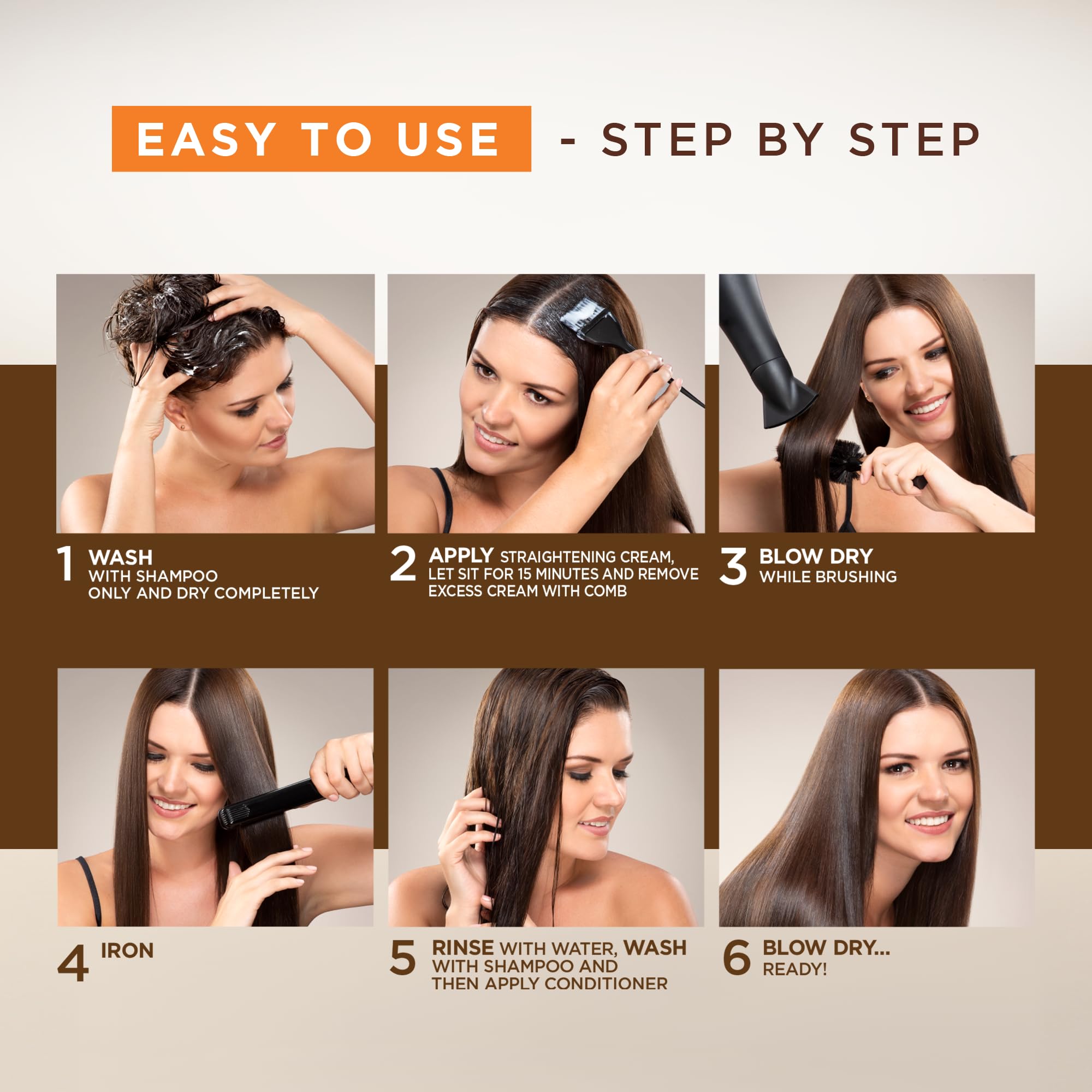 Foto 4 pulgar | Kit De Tratamiento Para Alisar El Cabello Kativa Keratin Premium - Venta Internacional.