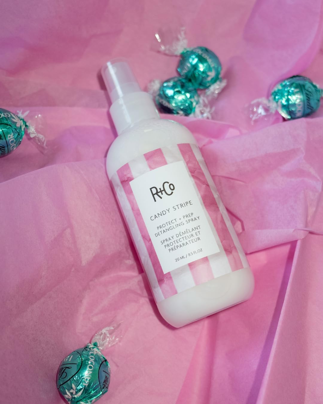 Foto 6 pulgar | Spray Desenredante R+co Candy Stripe Protect + Prep - Venta Internacional.
