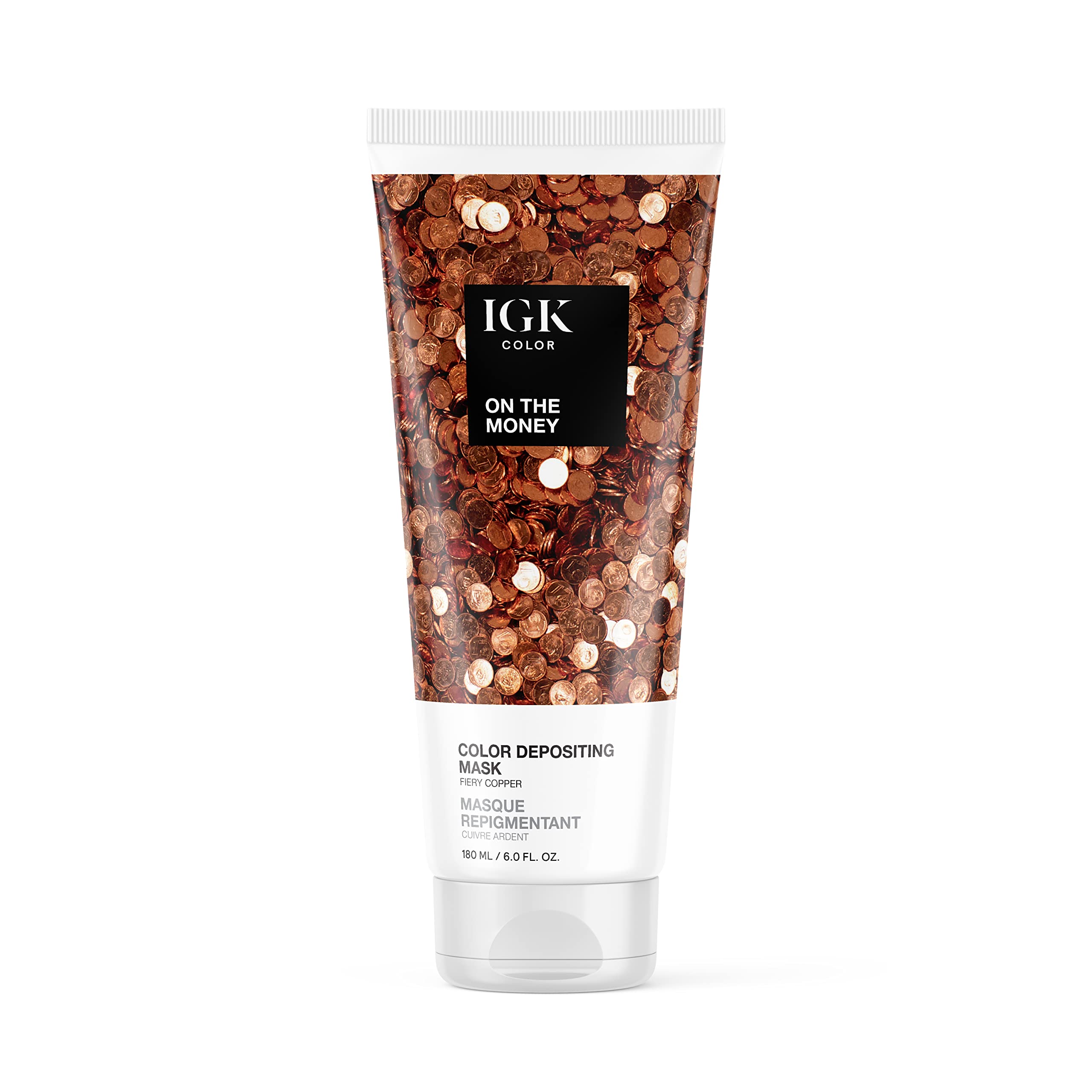 Foto 1 | Máscara Depositante De Color Igk On The Money Fiery Copper 180 Ml - Venta Internacional.