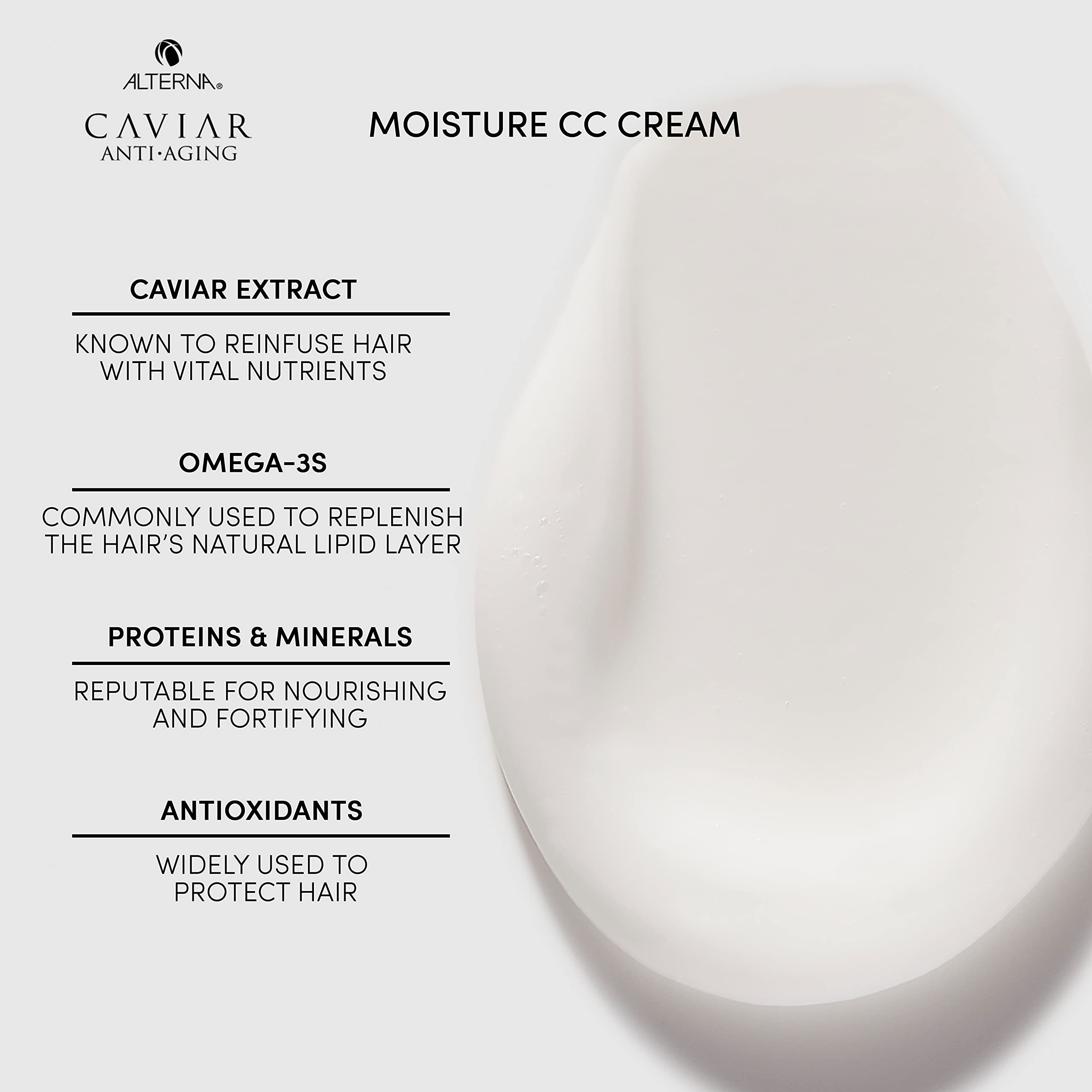 Foto 4 pulgar | Crema Protectora Y Tratamiento Capilar Cc Alterna Caviar 25 Ml - Venta Internacional.