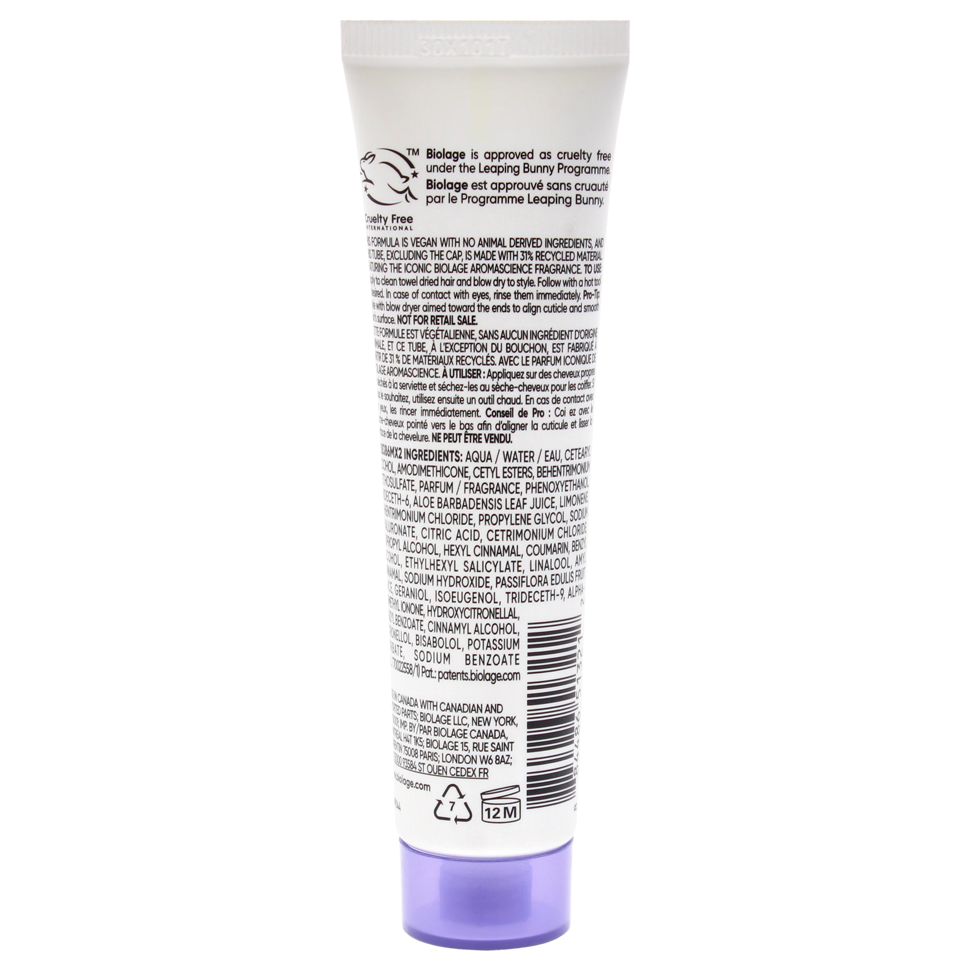 Foto 3 pulgar | Loción Matrix Biolage Hydrasource 30 Ml De Protección Térmica - Venta Internacional.