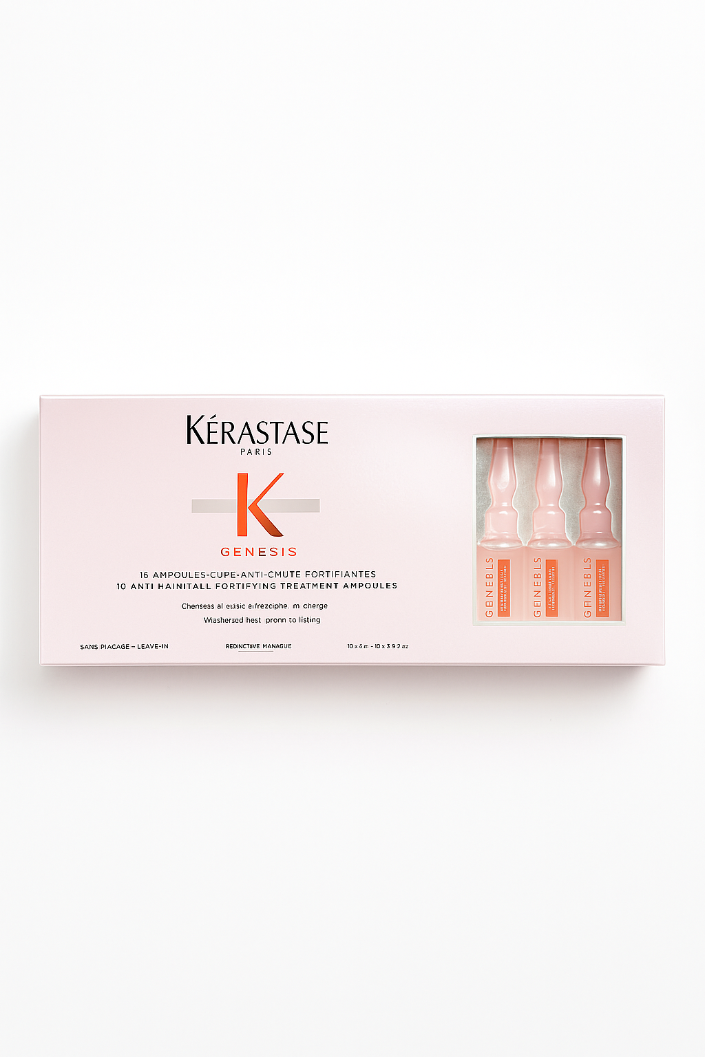 Foto 2 pulgar | Kérastase Genesis Ampoules Cure Anti-chute Fortifiantes 10x6ml