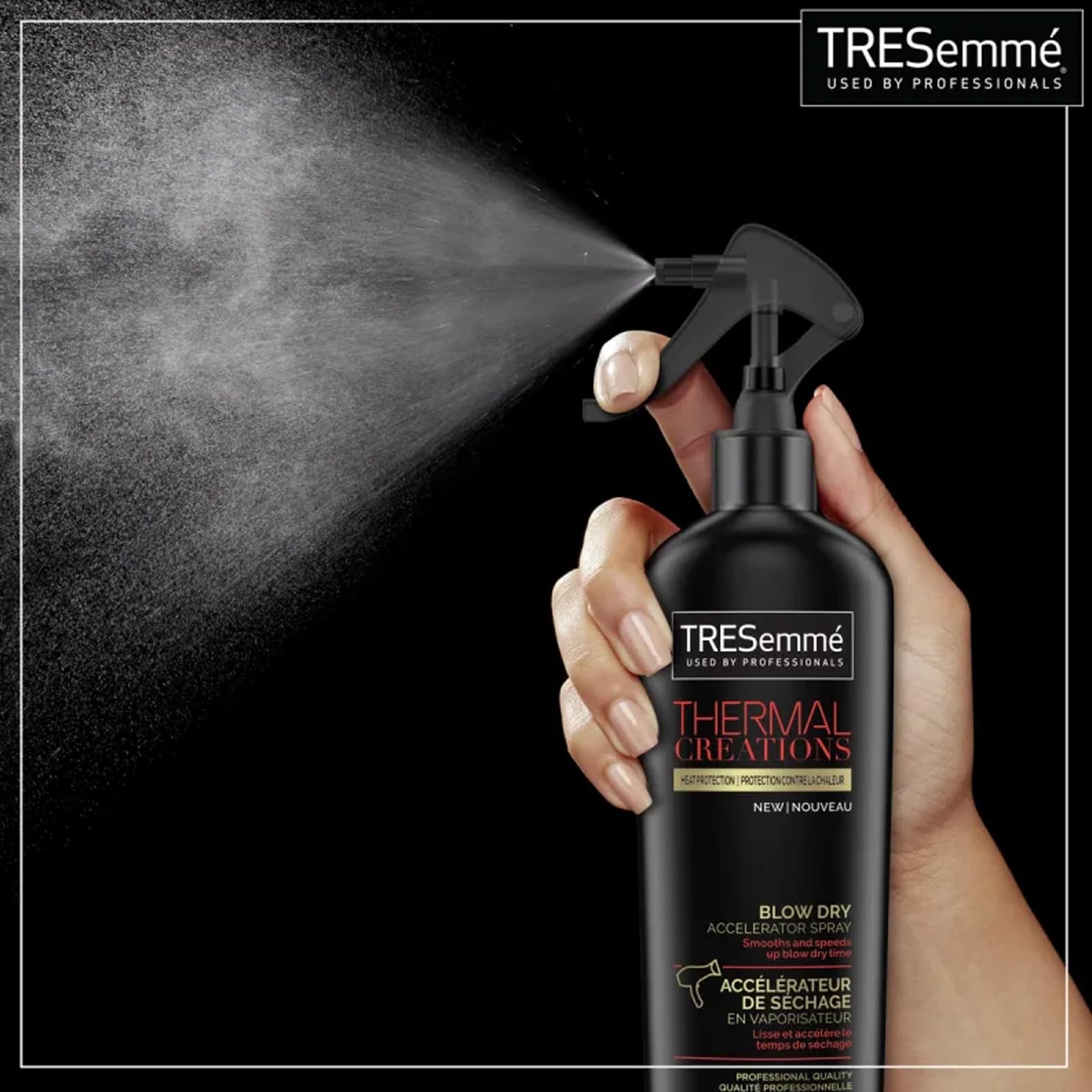 Foto 3 pulgar | Acelerador De Secado Con Soplado En Aerosol Térmico Tresemmé Thermal Creations, 240 Ml - Venta Internacional.