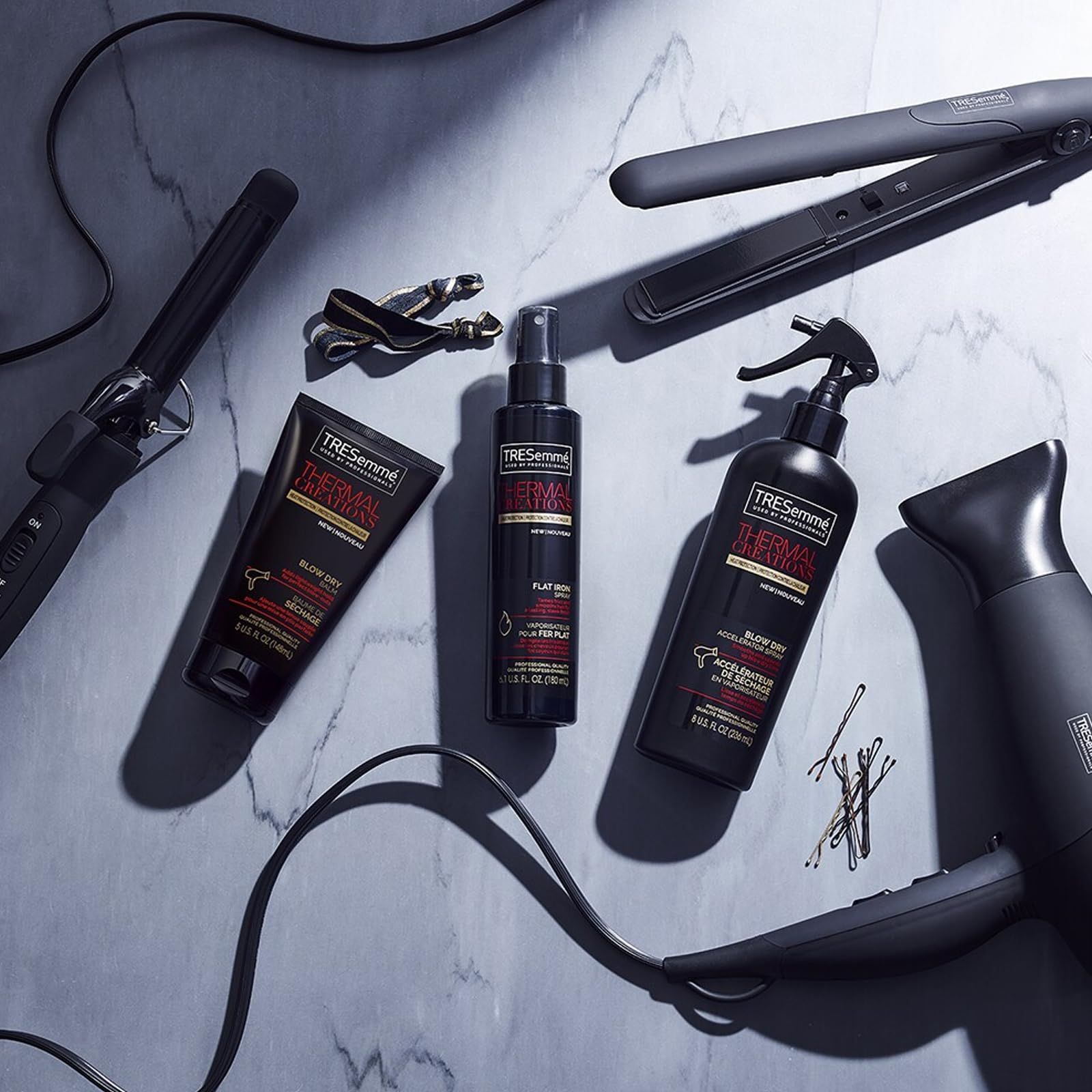 Foto 4 pulgar | Acelerador De Secado Con Soplado En Aerosol Térmico Tresemmé Thermal Creations, 240 Ml - Venta Internacional.