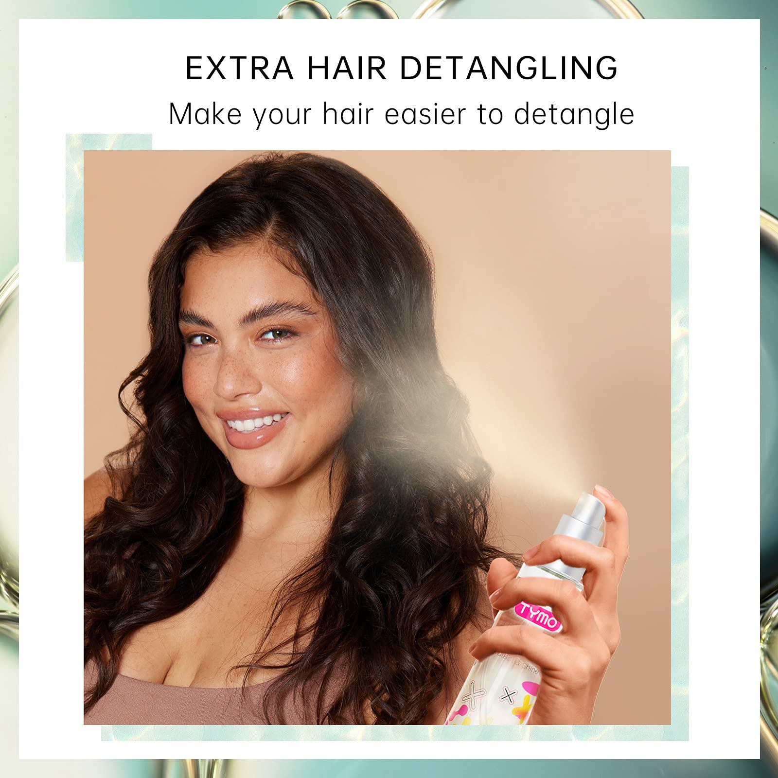 Foto 8 pulgar | Spray Protector Térmico Tymo Para Cabello Con Aceite De Argán, 450 Ml - Venta Internacional.