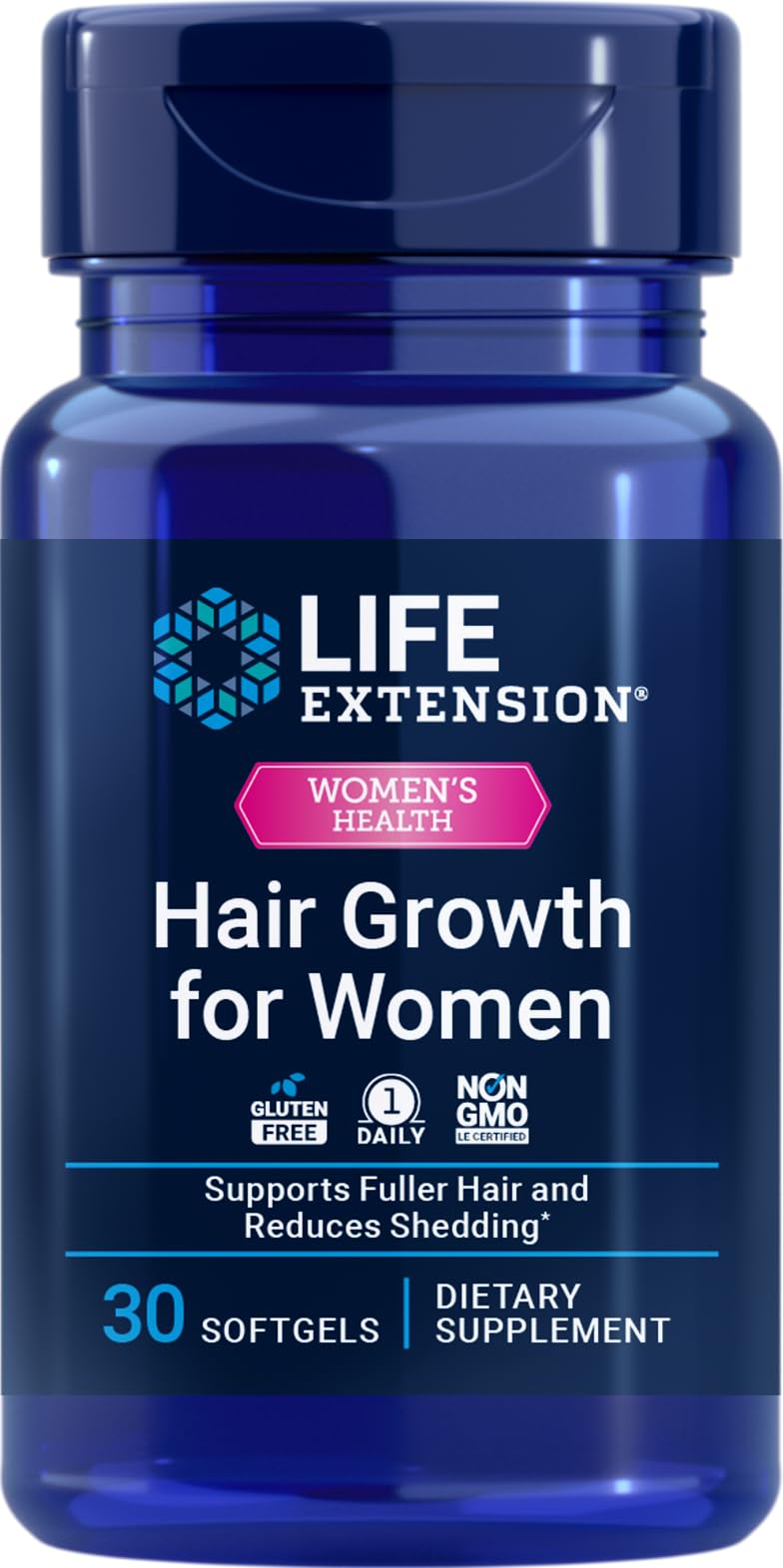 Foto 2 pulgar | 30 Cápsulas Blandas Supplement Life Extension Para El Crecimiento Del Cabello Para Mujeres - Venta Internacional.