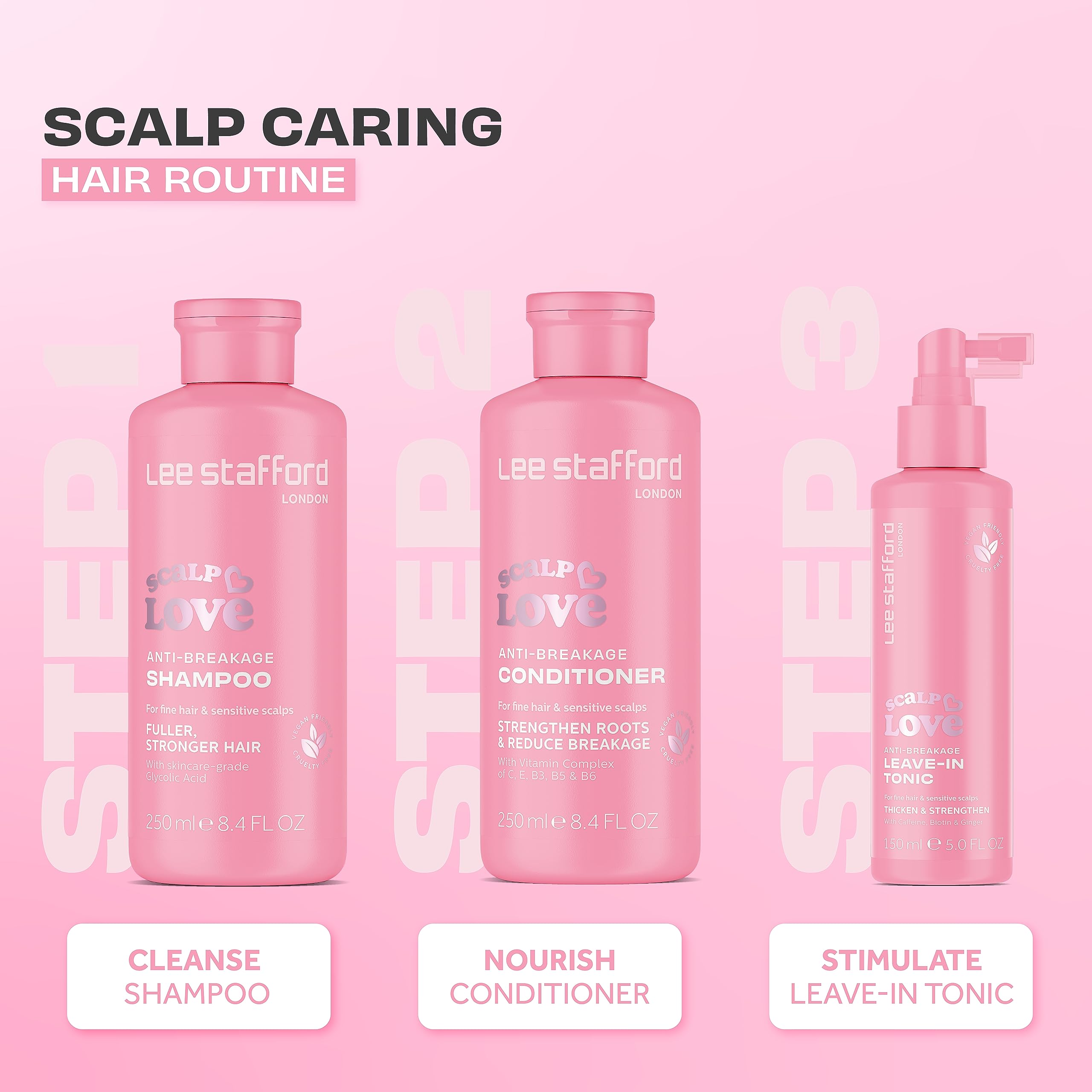 Foto 5 pulgar | Tónico Para La Caída Del Cabello Lee Stafford Scalp Love, 150 Ml, Voluminizador - Venta Internacional.