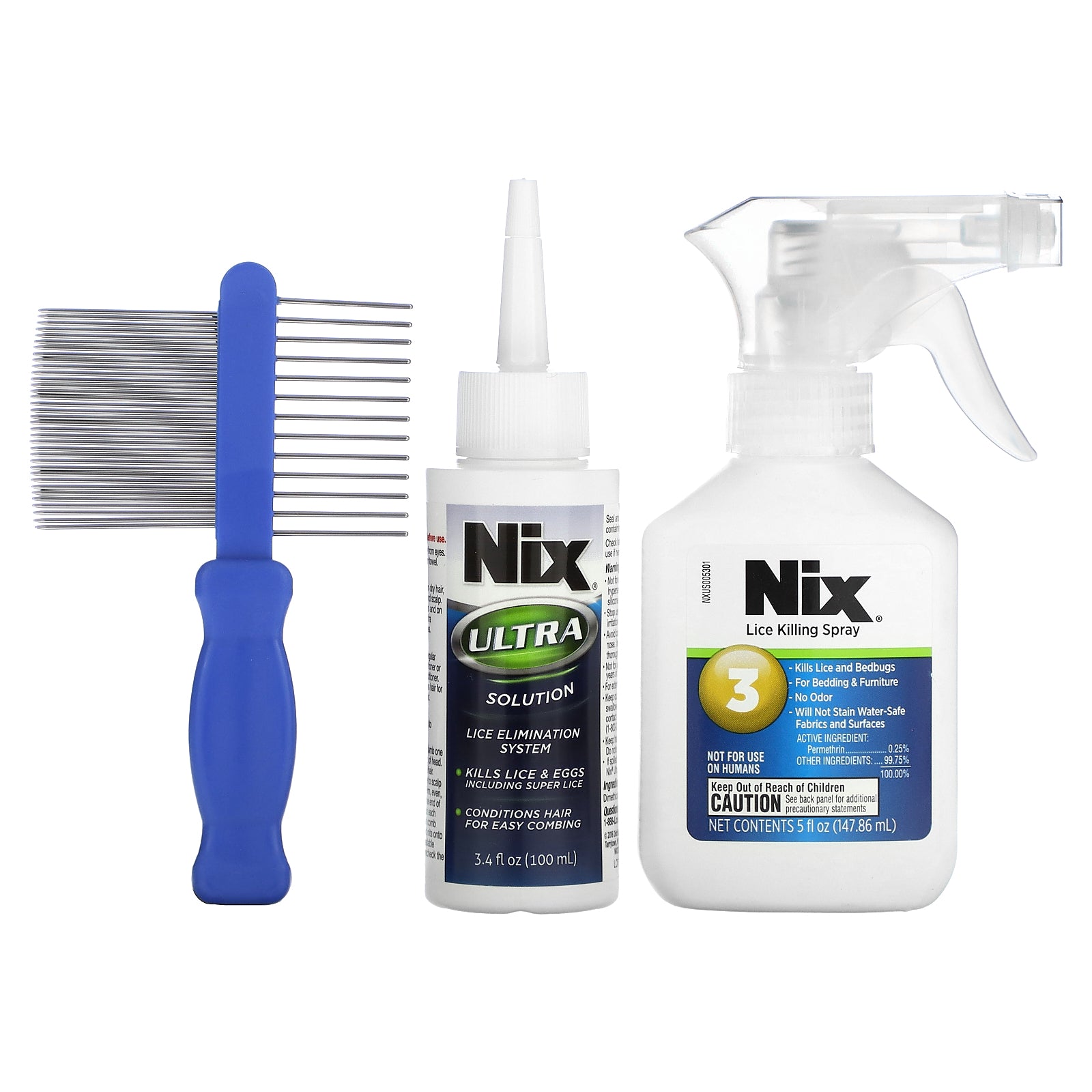 Foto 4 pulgar | Kit De Eliminación De Piojos Nix Ultra 1 Kit - Venta Internacional.