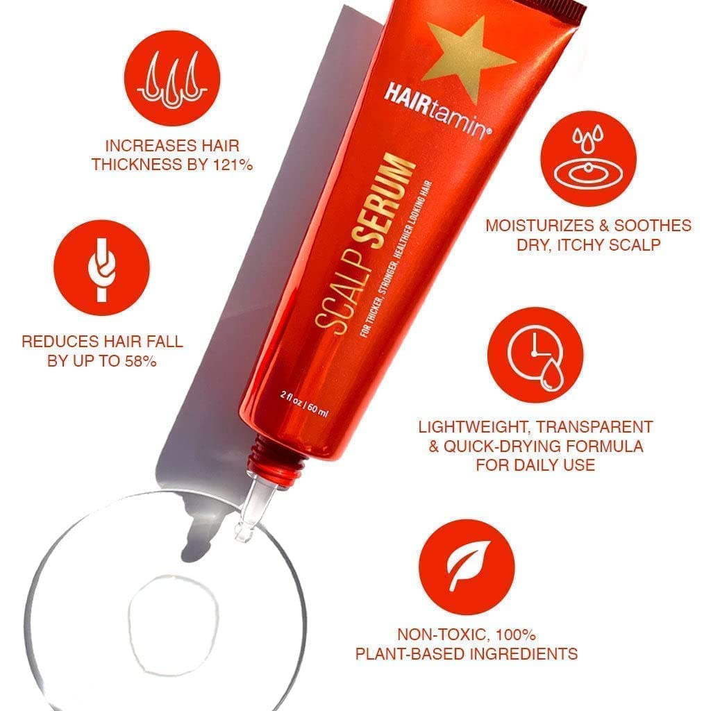 Foto 6 pulgar | Sérum Para Cuero Cabelludo Hairtamin, Tratamiento Natural Para El Crecimiento Del Cabello - Venta Internacional.