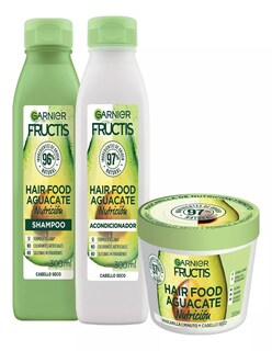 Foto 2 | Kit Garnier Fructis Aguacate + Tote Güish + Termo Güish Blanco