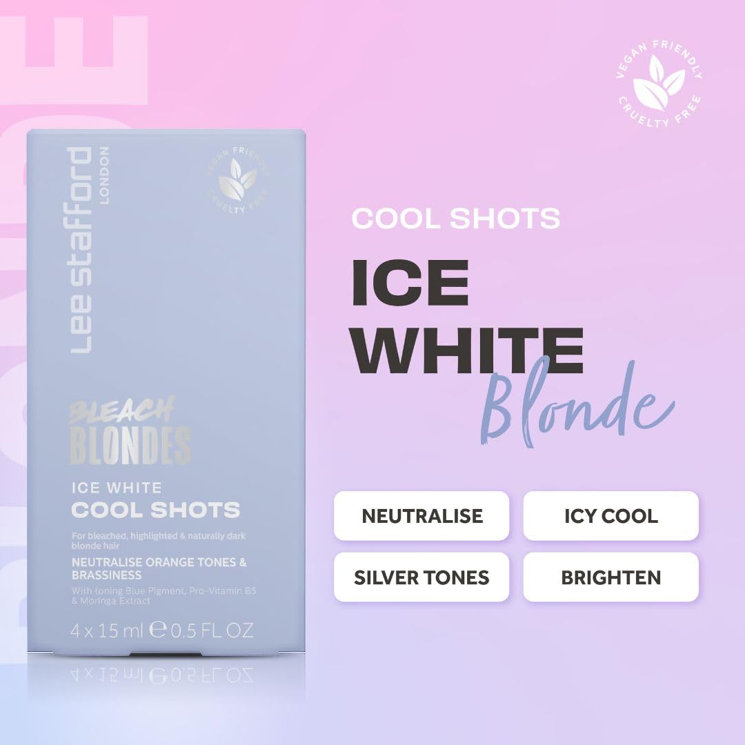 Foto 3 pulgar | Tratamiento Capilar Lee Stafford Bleach Blondes Ice White 4 x 15 ml - Venta Internacional