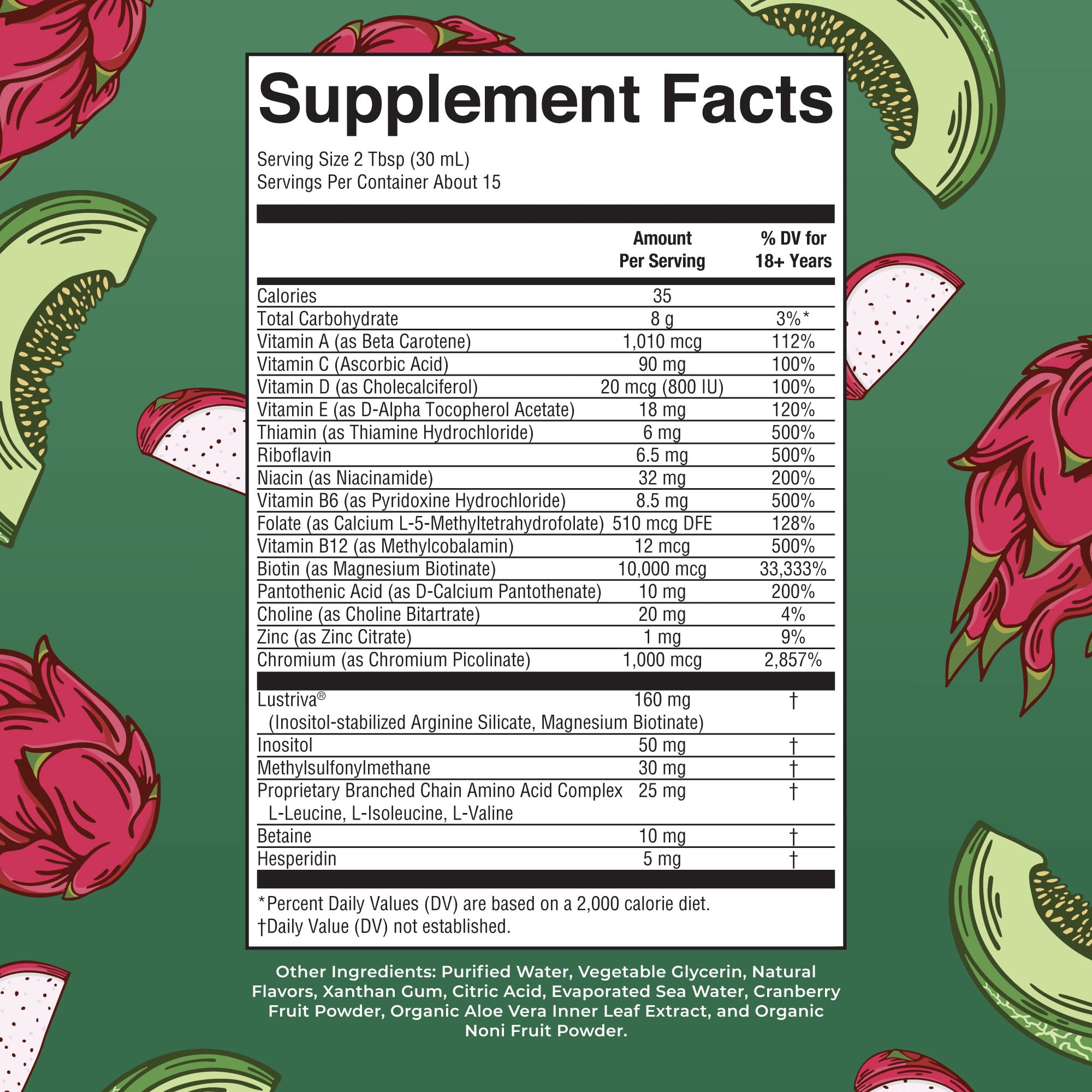 Foto 3 pulgar | Suplemento Multivitamínico Líquido Para El Crecimiento Del Cabello Maryruth  450 Ml - Venta Internacional.