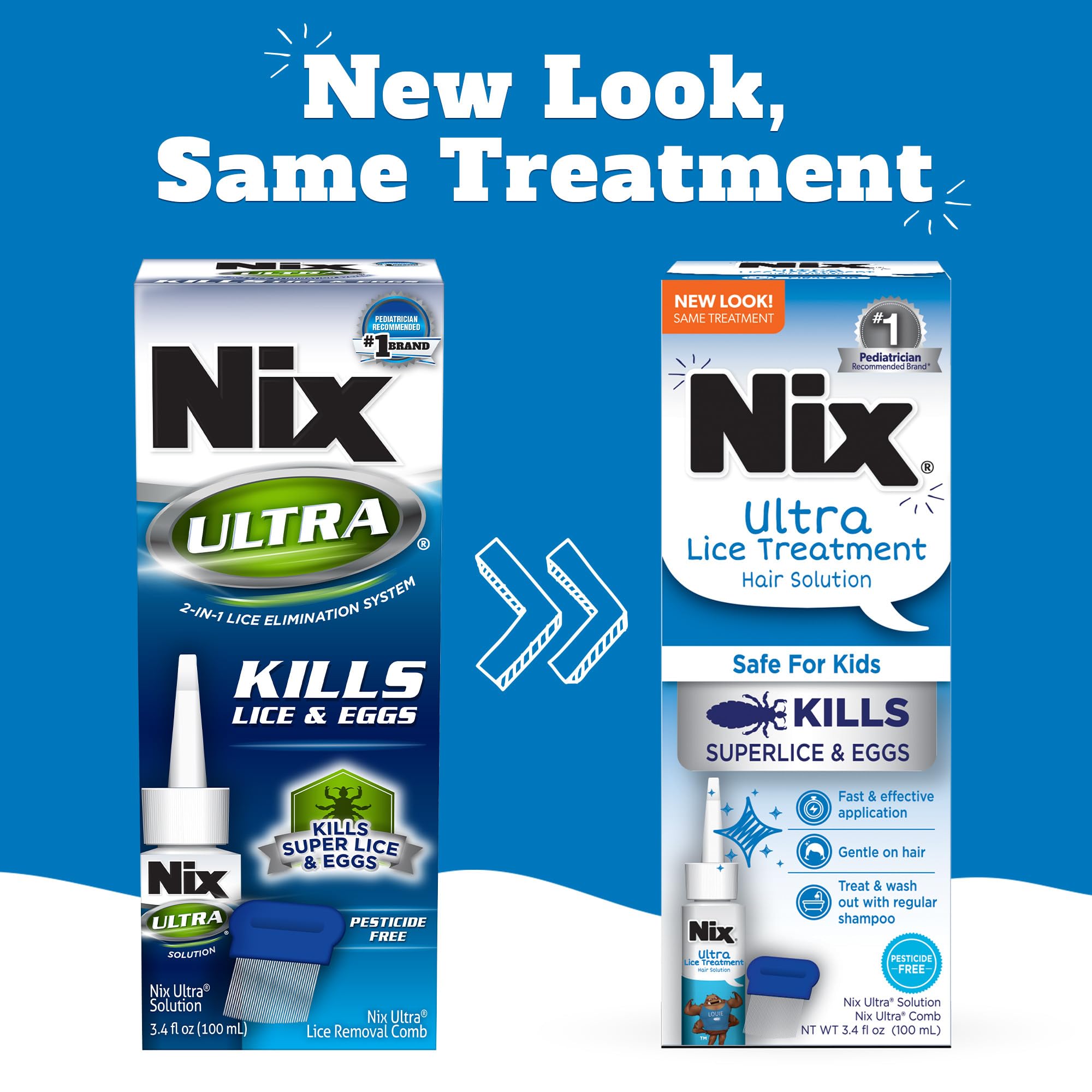 Foto 3 pulgar | Kit De Eliminación De Piojos Nix Ultra Para Tratamiento De Piojos Con Solución De 100 Ml - Venta Internacional.