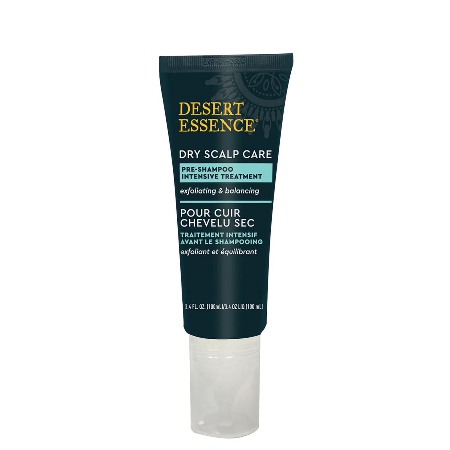 Tratamiento Previo Al Champú Desert Essence Para Cuero Cabelludo Seco  100 Ml - Venta Internacional.