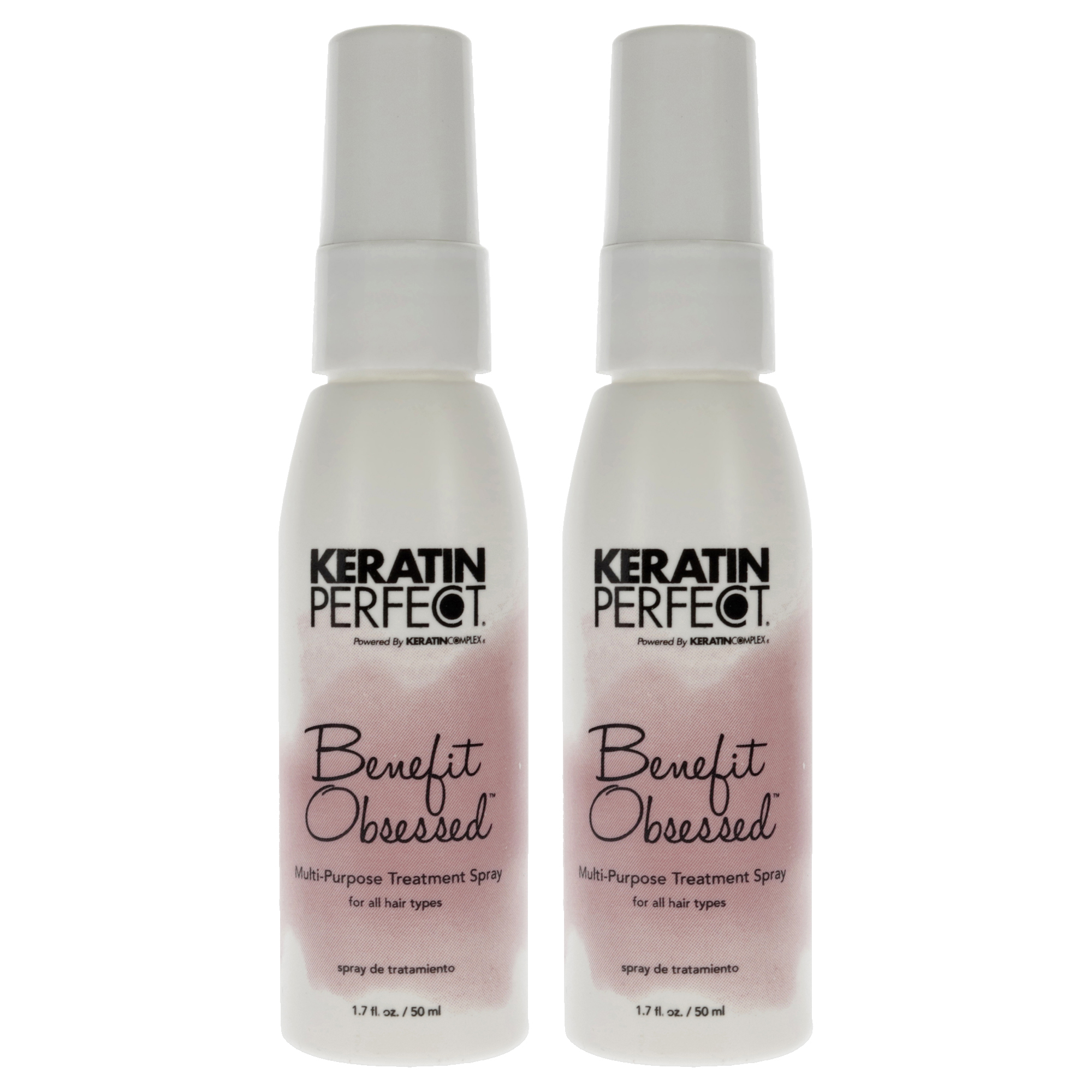 Spray De Tratamiento Keratin Perfect Benefit Obsessed  Paquete De 2 - Venta Internacional.