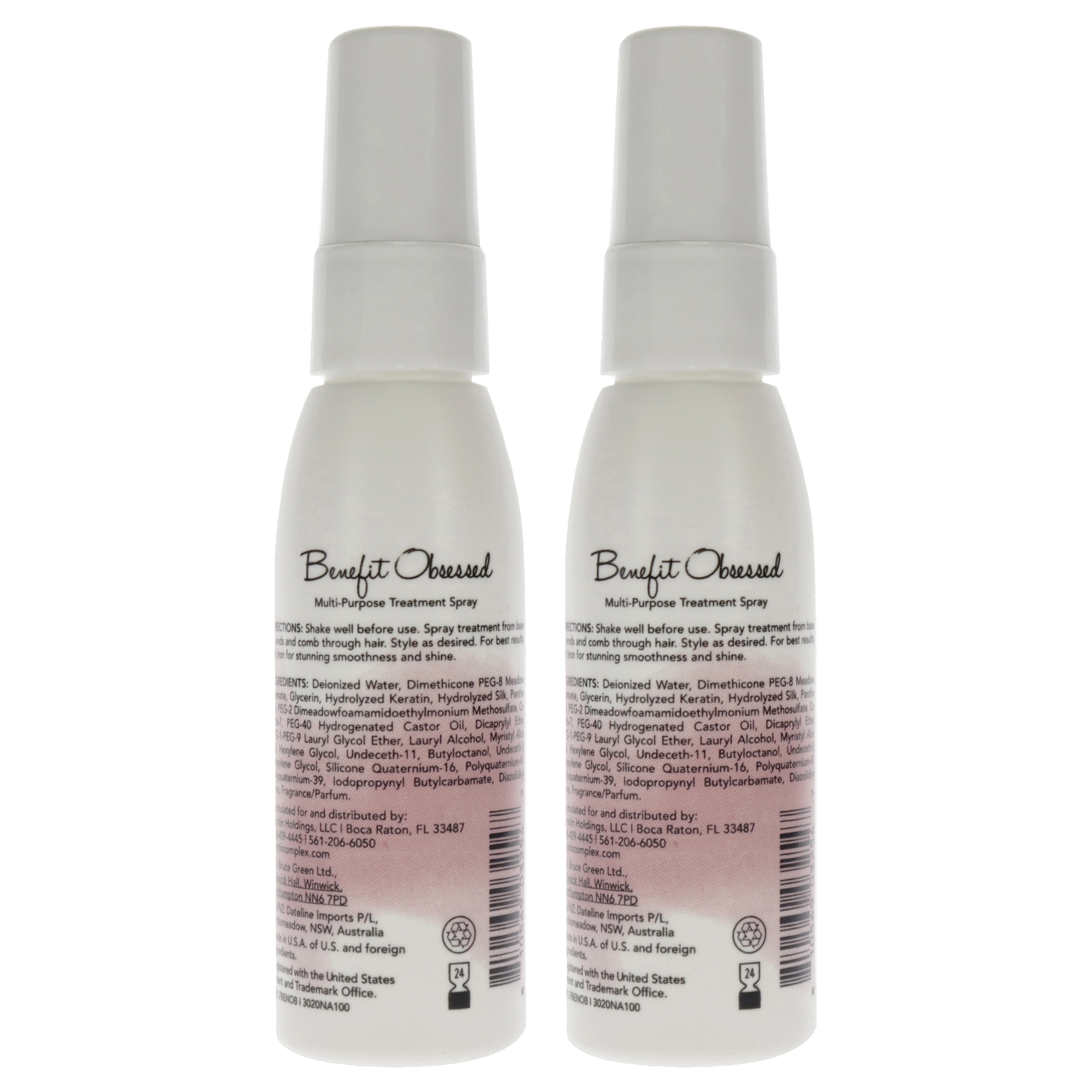 Foto 2 | Spray De Tratamiento Keratin Perfect Benefit Obsessed  Paquete De 2 - Venta Internacional.