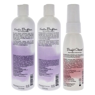 Foto 2 | Kit De Abrillantador De Queratina Keratin Perfect 3 Piezas - Venta Internacional.