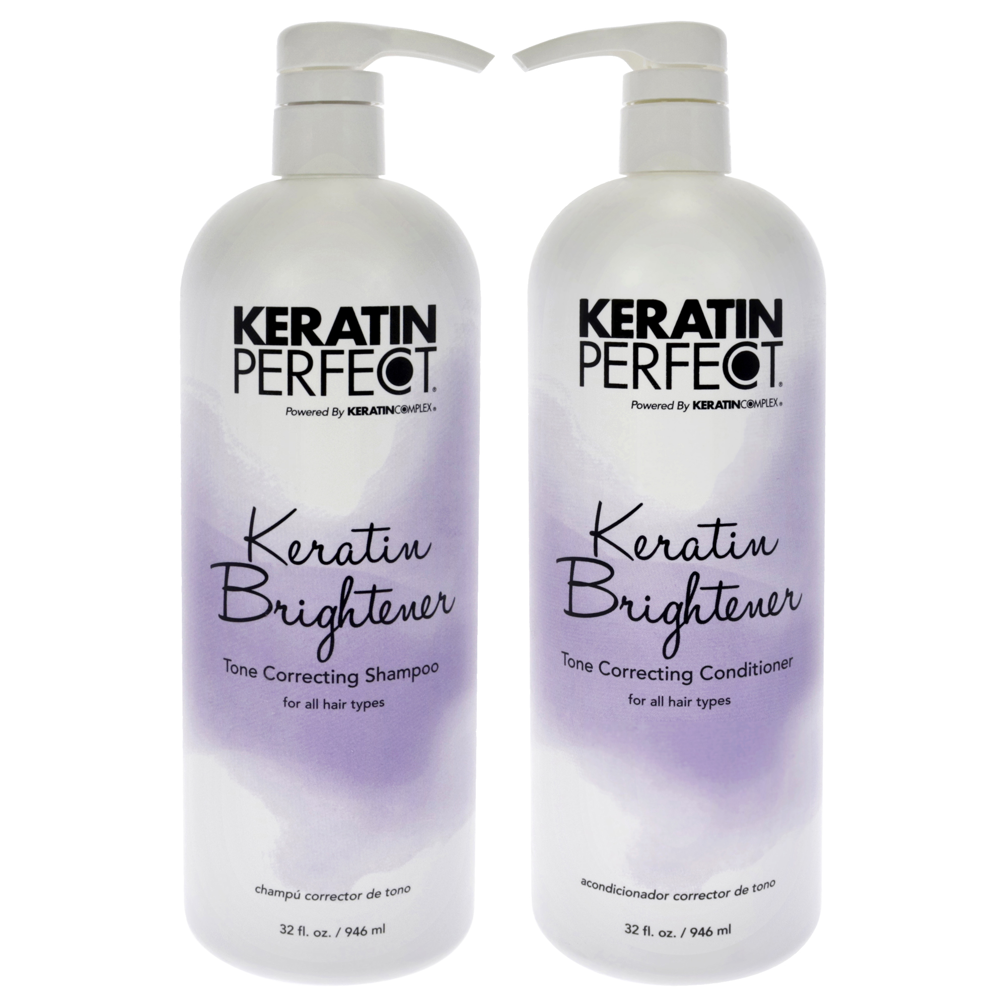 Kit De Abrillantador Keratin Perfect Keratin  2 Piezas - Venta Internacional.