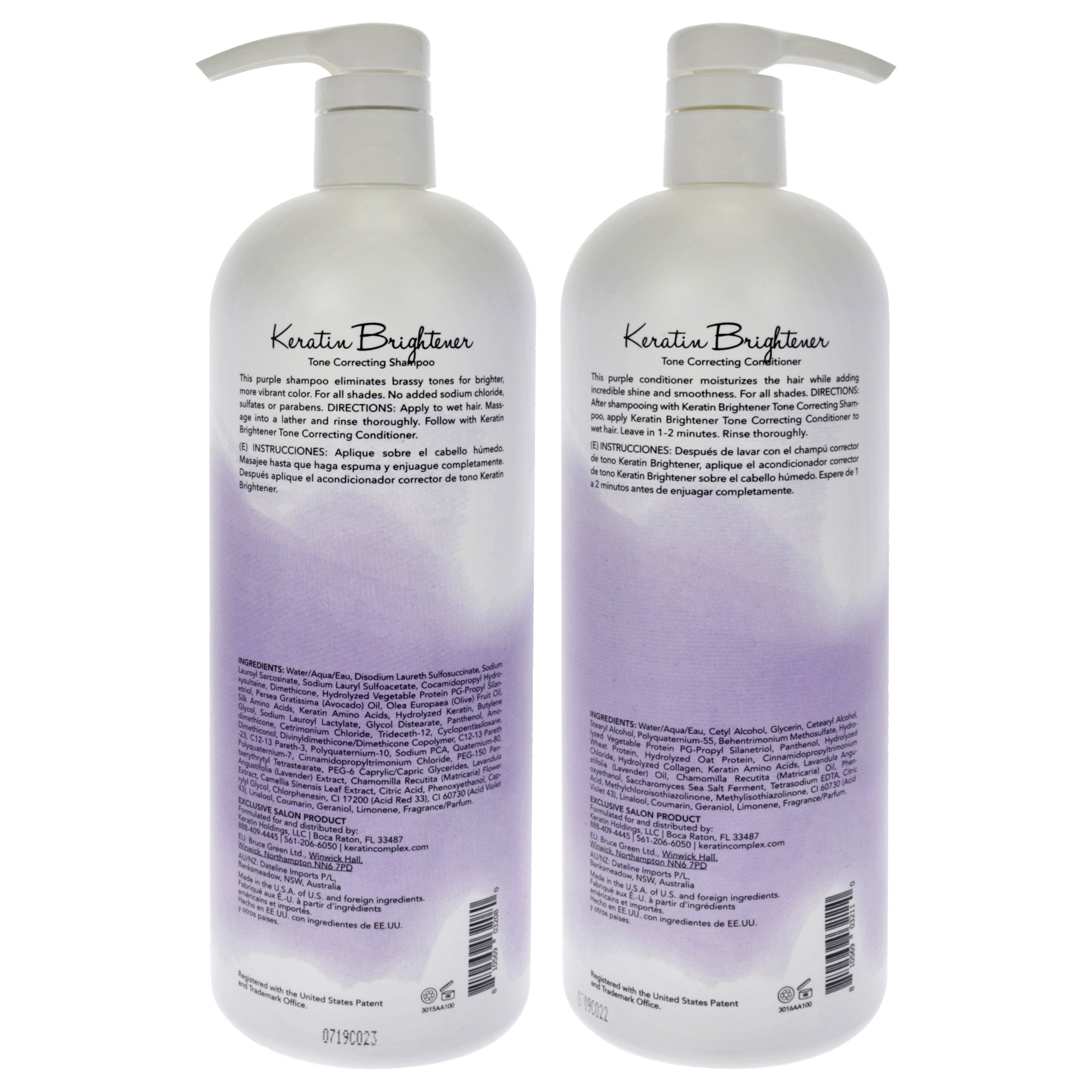 Foto 3 pulgar | Kit De Abrillantador Keratin Perfect Keratin  2 Piezas - Venta Internacional.
